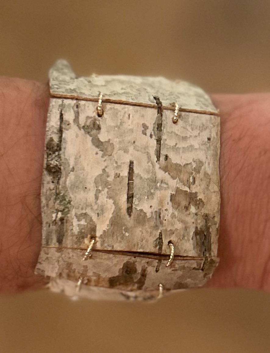 Rustic Bark Bracelet