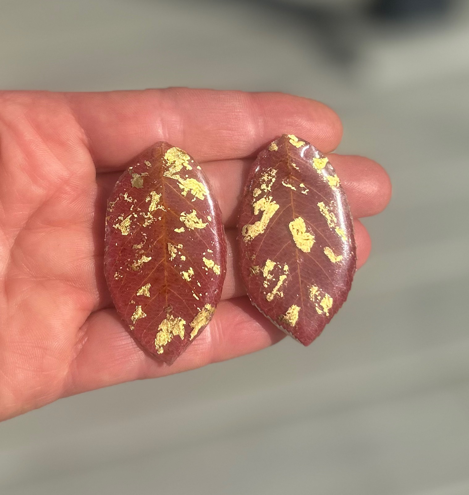 Decorative Leaf Earrings