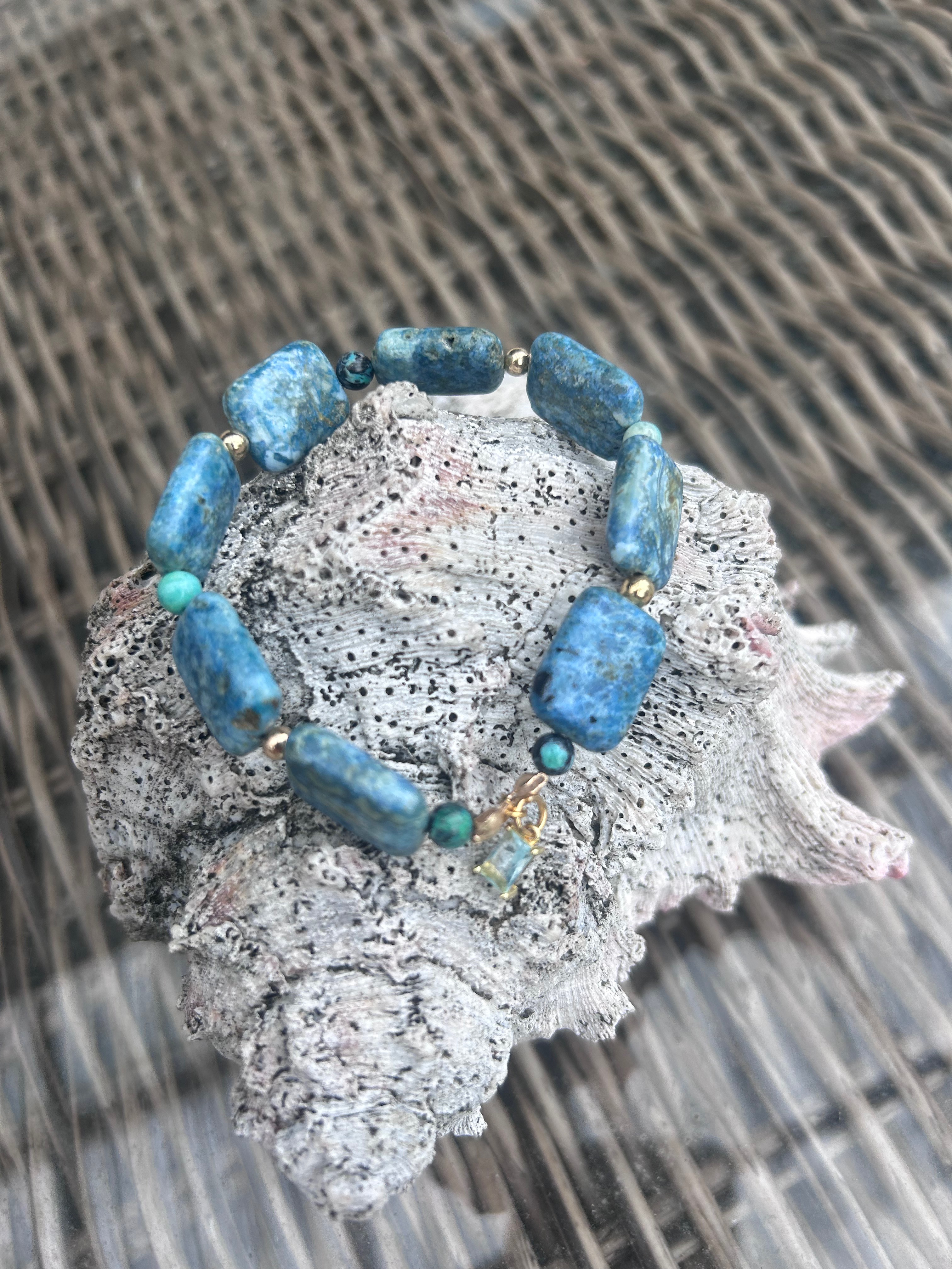 Blue Stone Bracelet