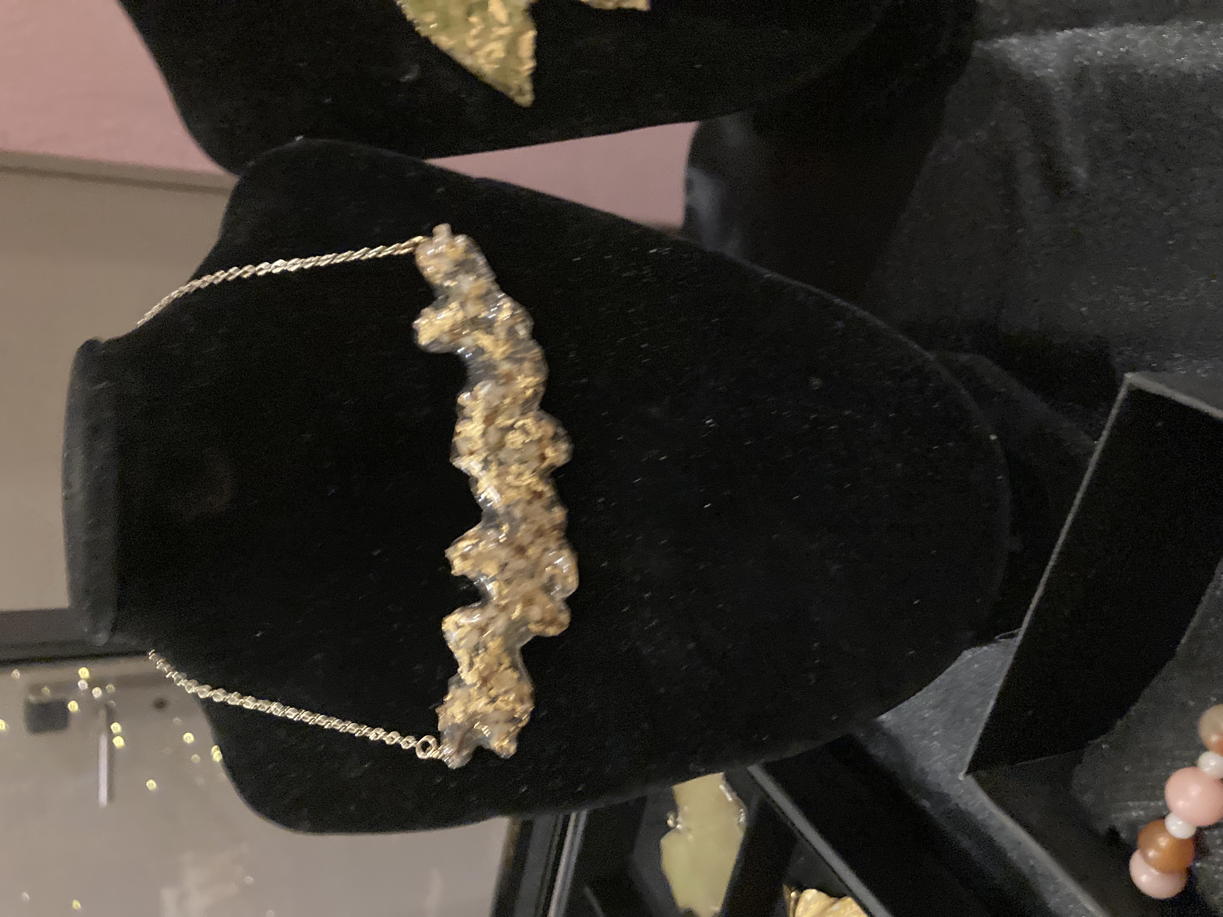 Gold Nugget Necklace