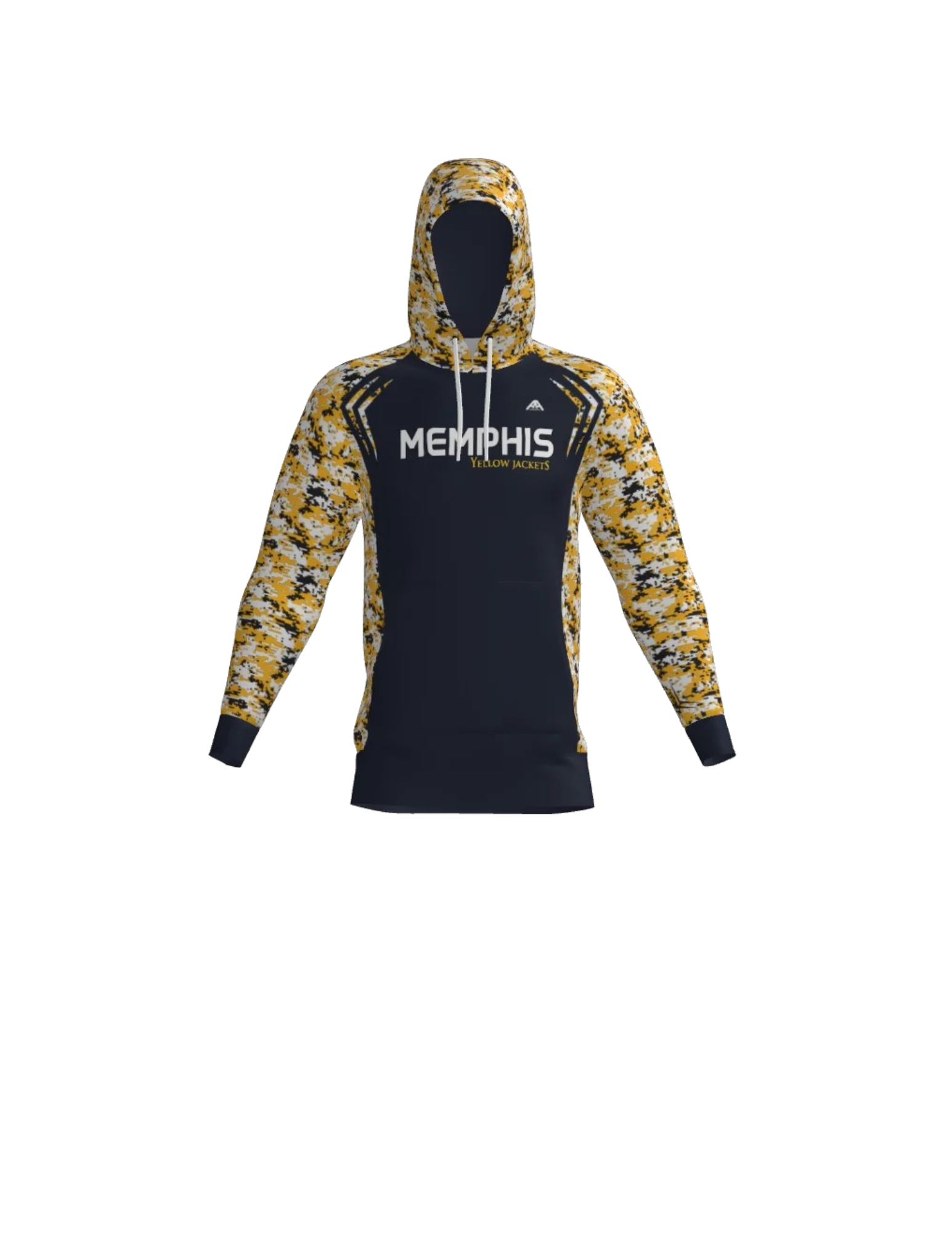 Memphis Yellowjackets Camo Hoodie
