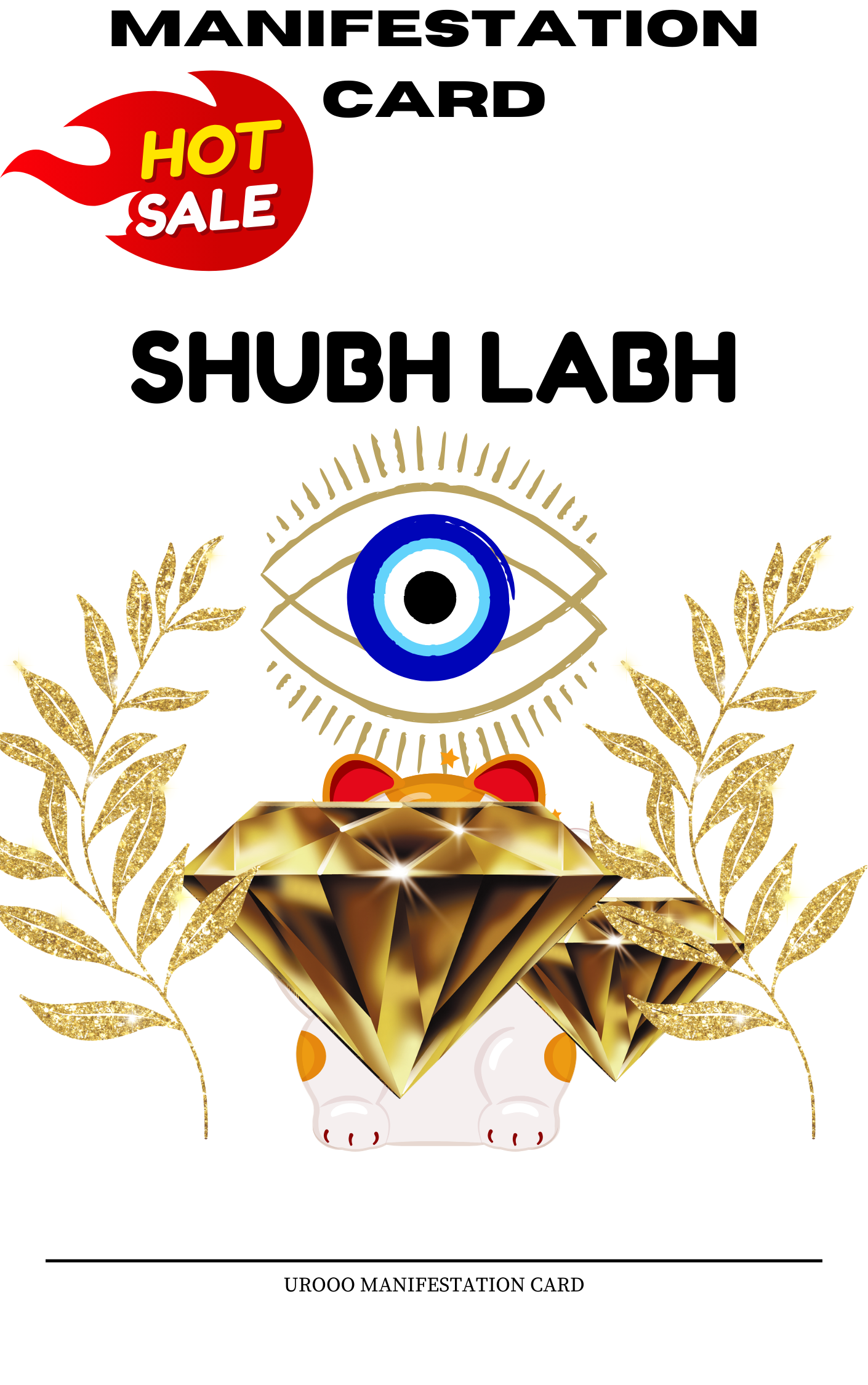 Shubh Labh Manifestation Card
