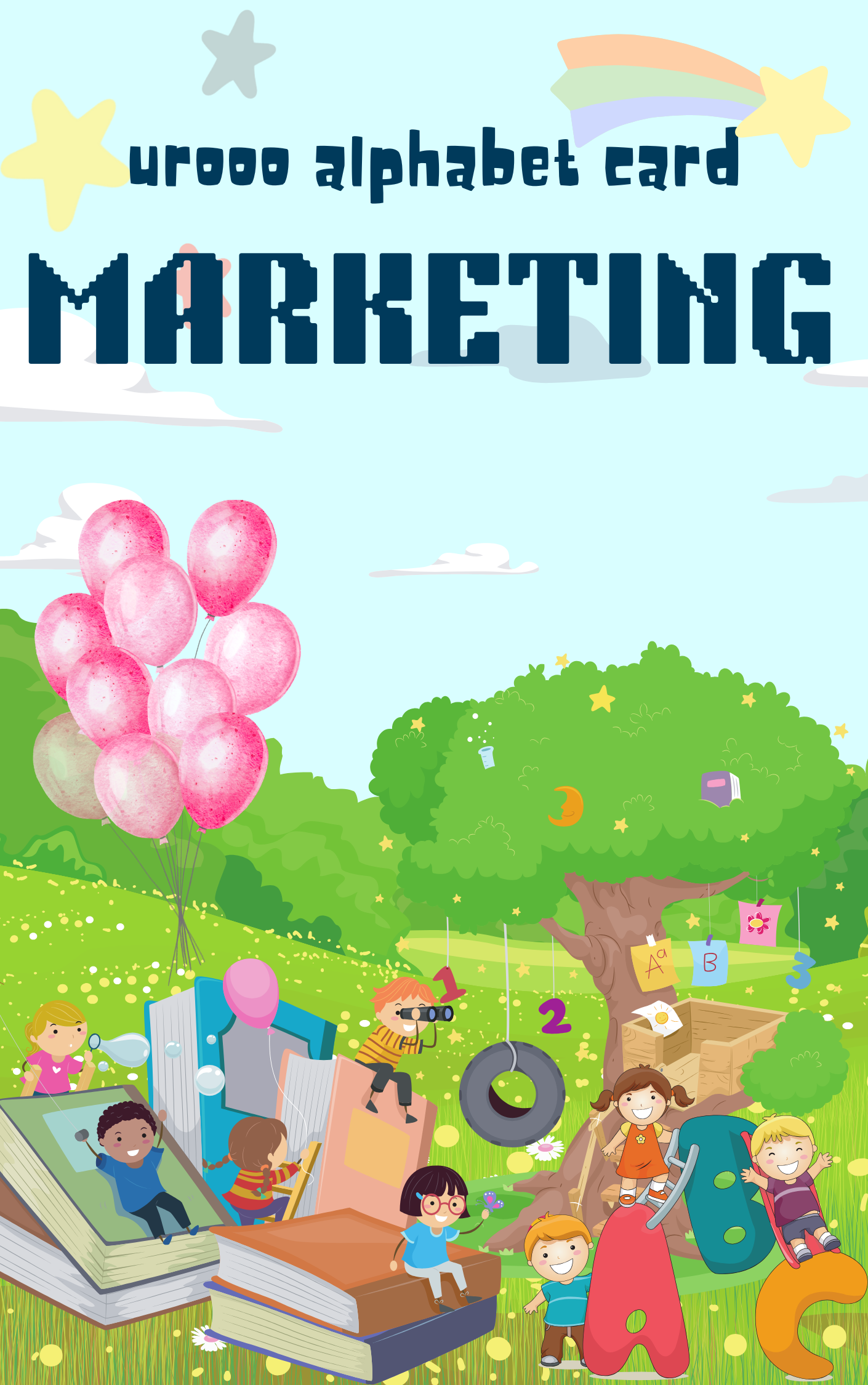 Alphabet Card - MARKETING