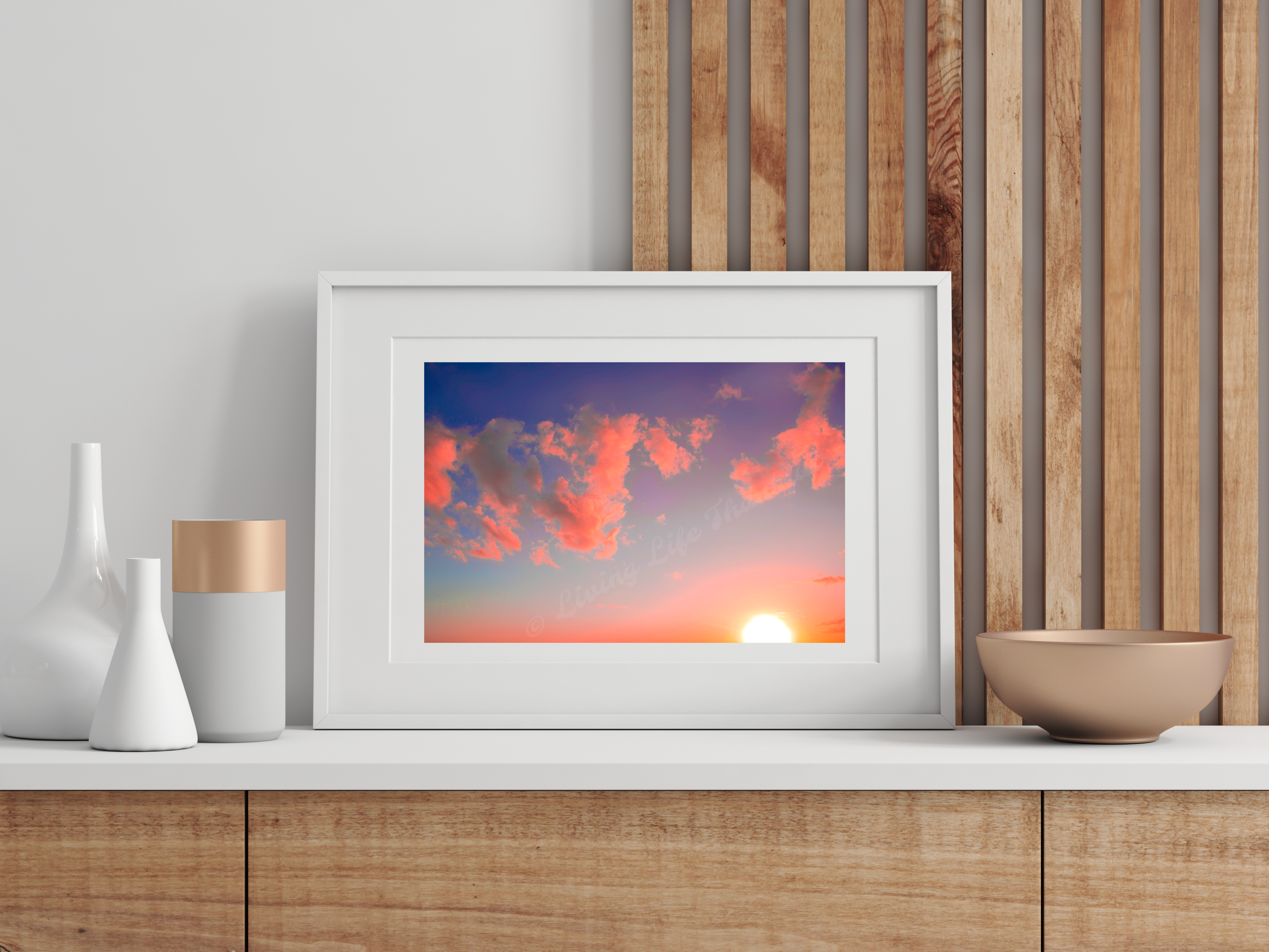 Naples Blue Sky Downloadable Photography Print