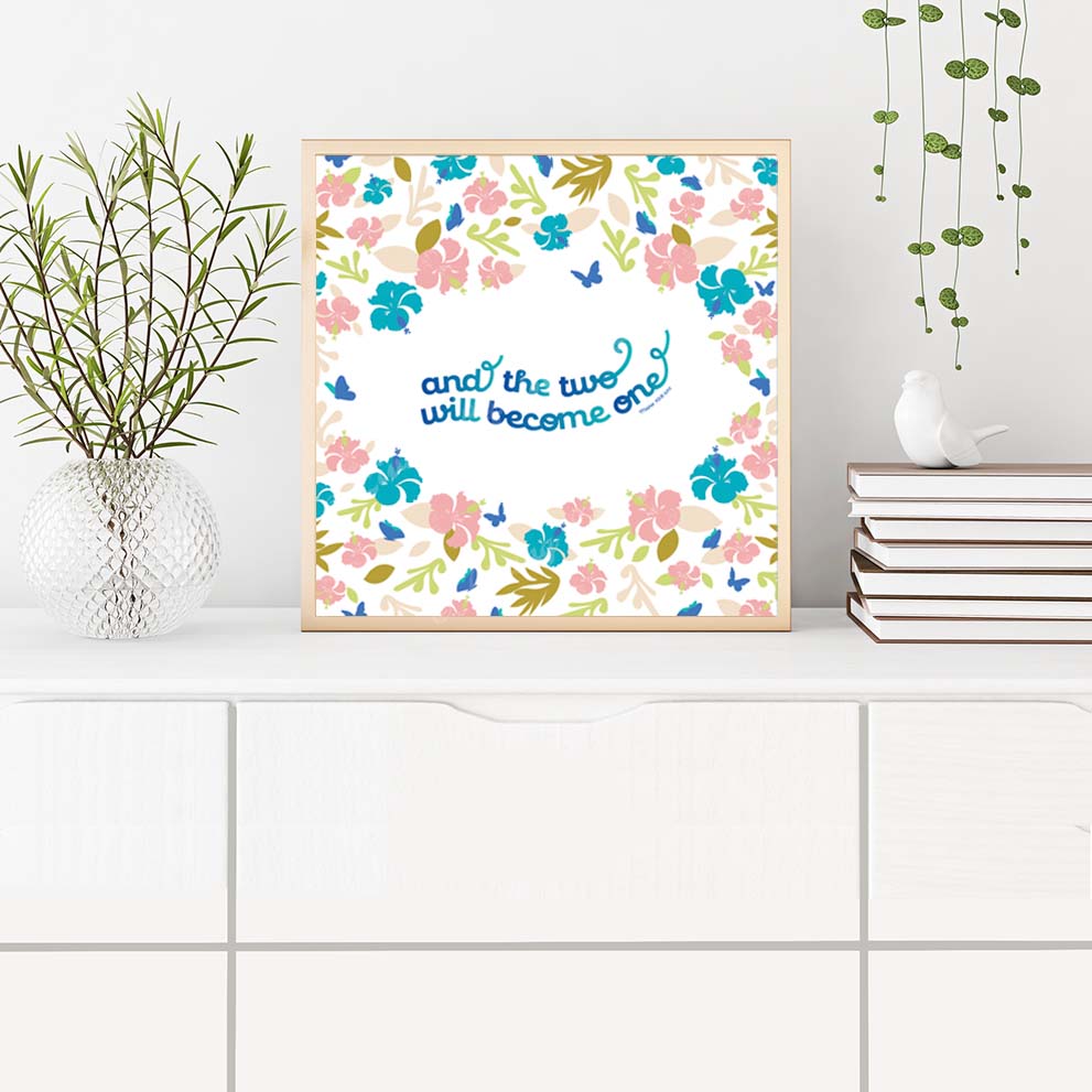 The Two Shall Become One Downloadable Print