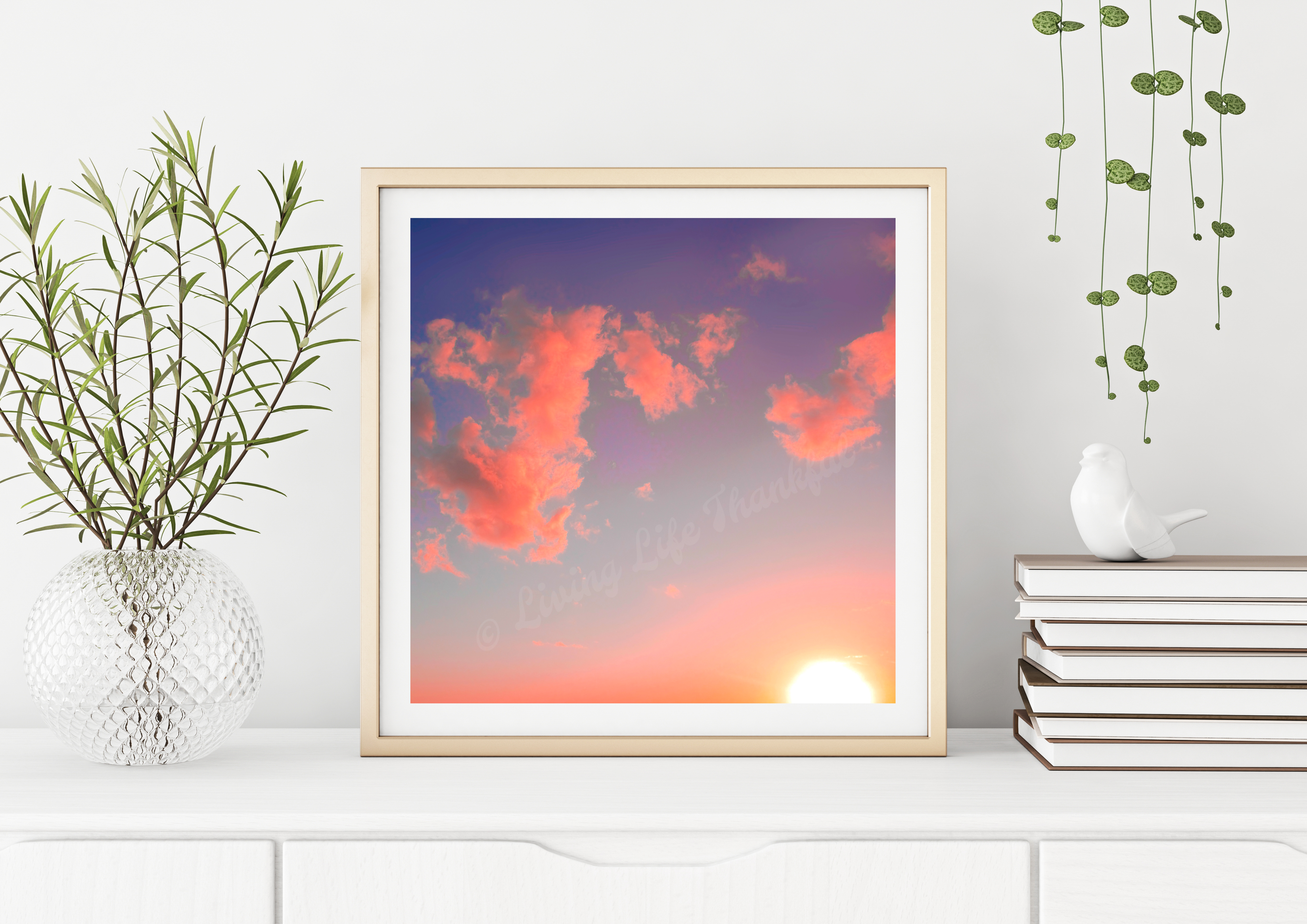 Naples Blue Sky Downloadable Photography Print
