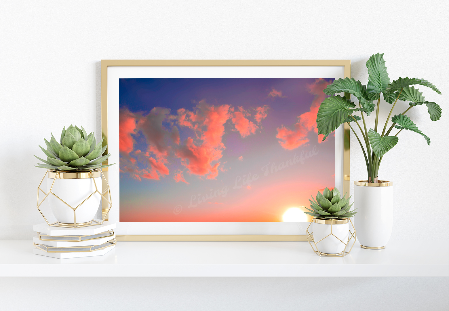 Naples Blue Sky Downloadable Photography Print