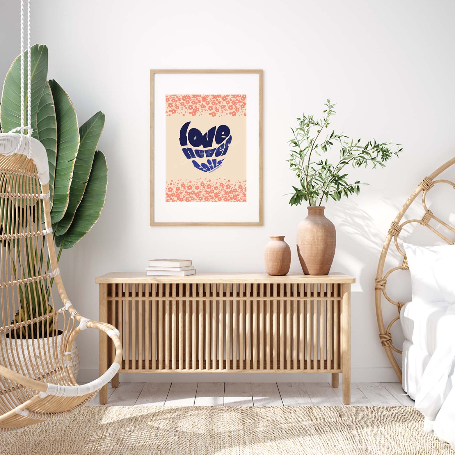Love Never Fails Downloadable Print