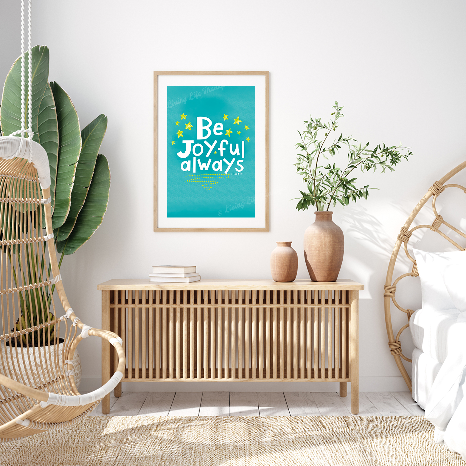 Be Joyful Always Downloadable Print