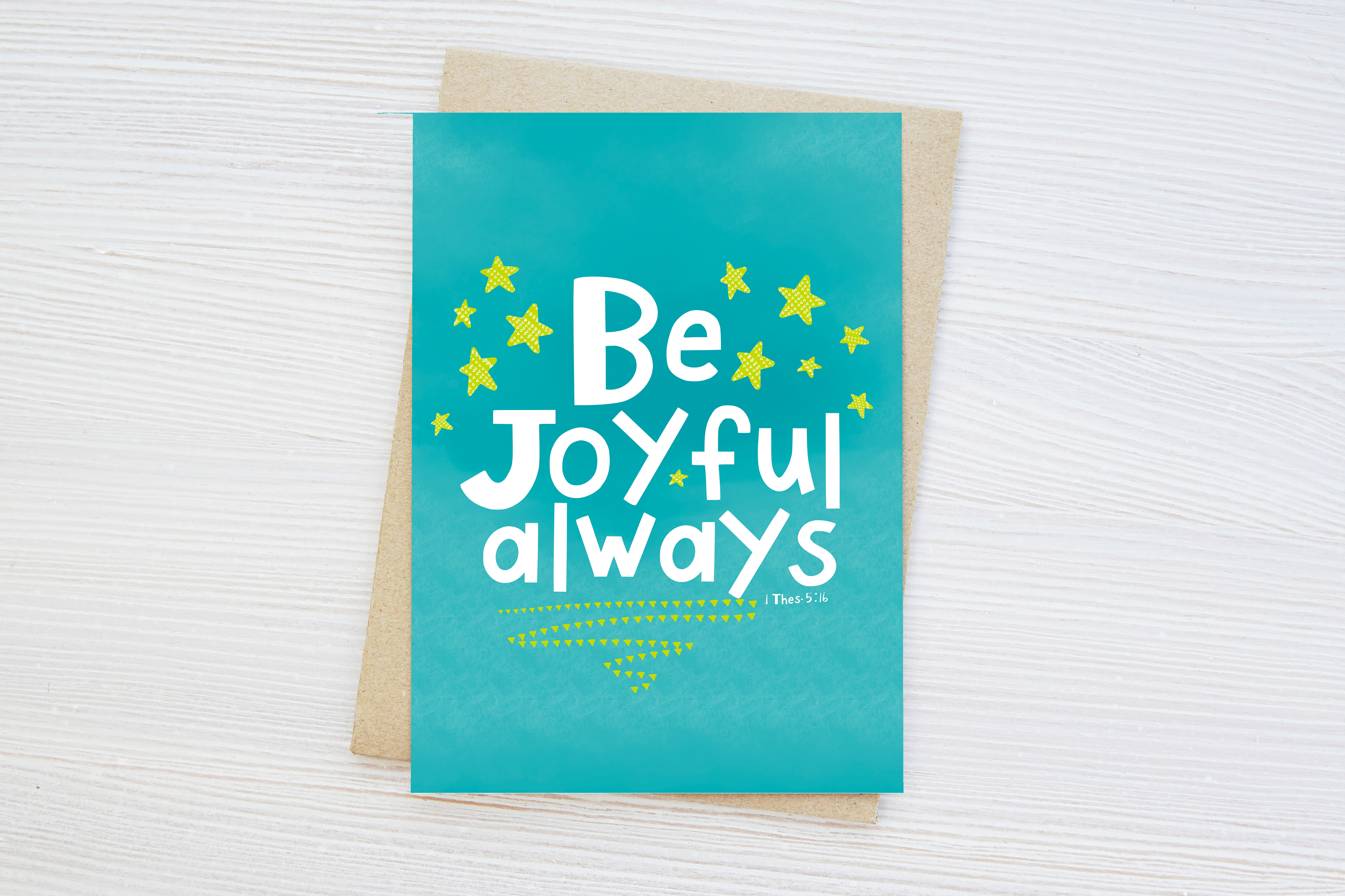 Be Joyful Always Downloadable Print