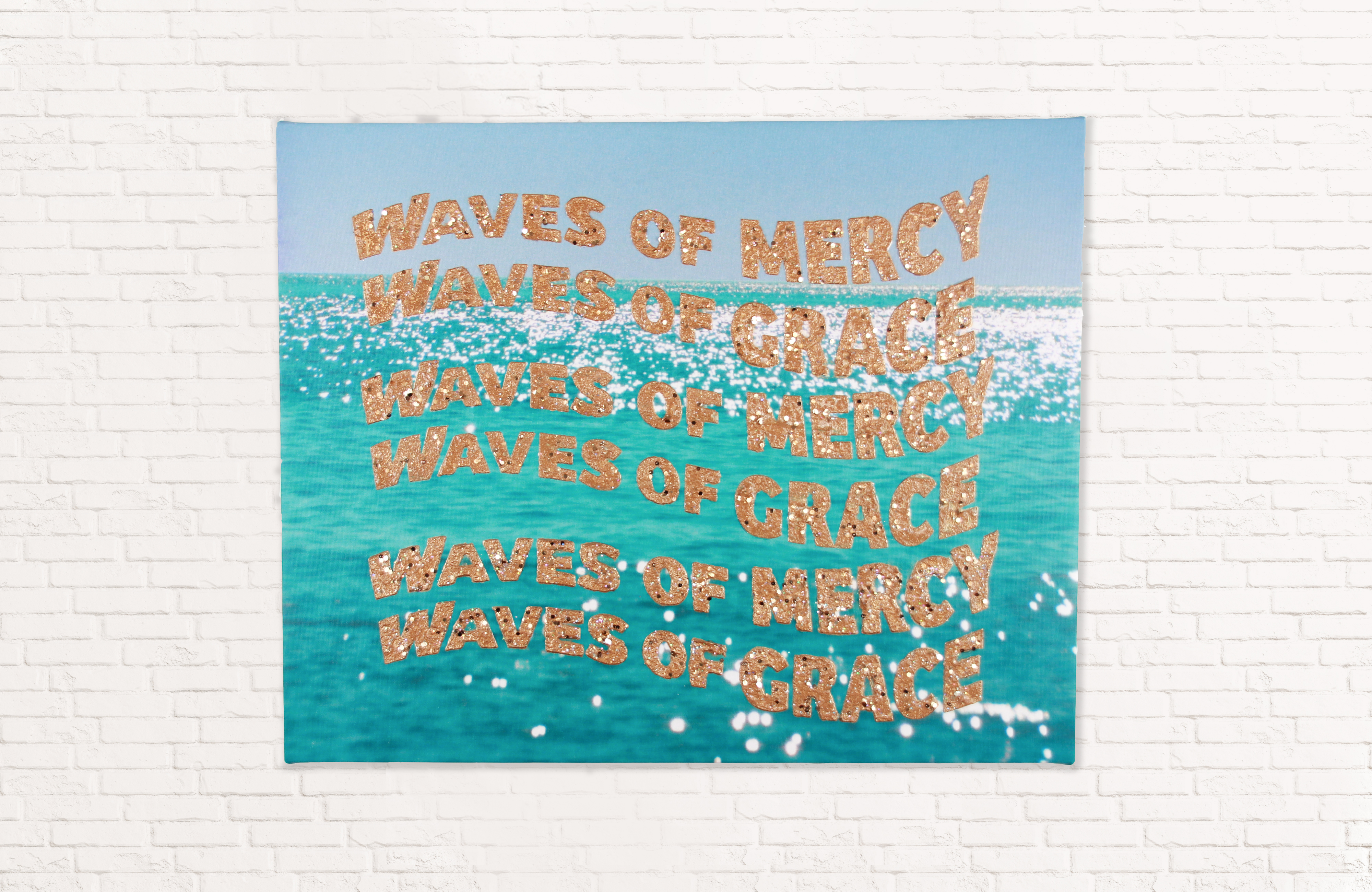 Waves of Mercy Waves of Grace 20x16 Canvas