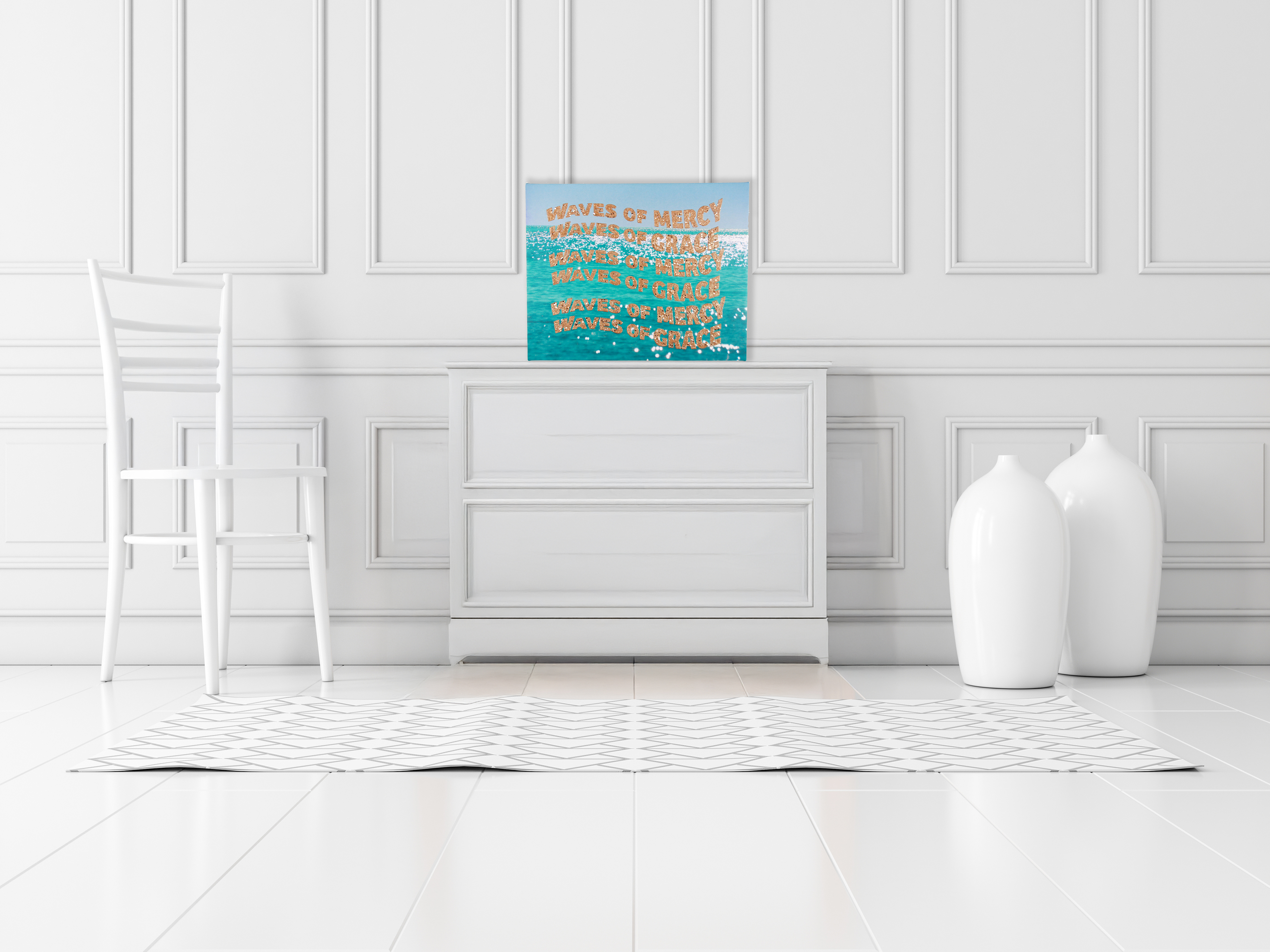 Waves of Mercy Waves of Grace 20x16 Canvas