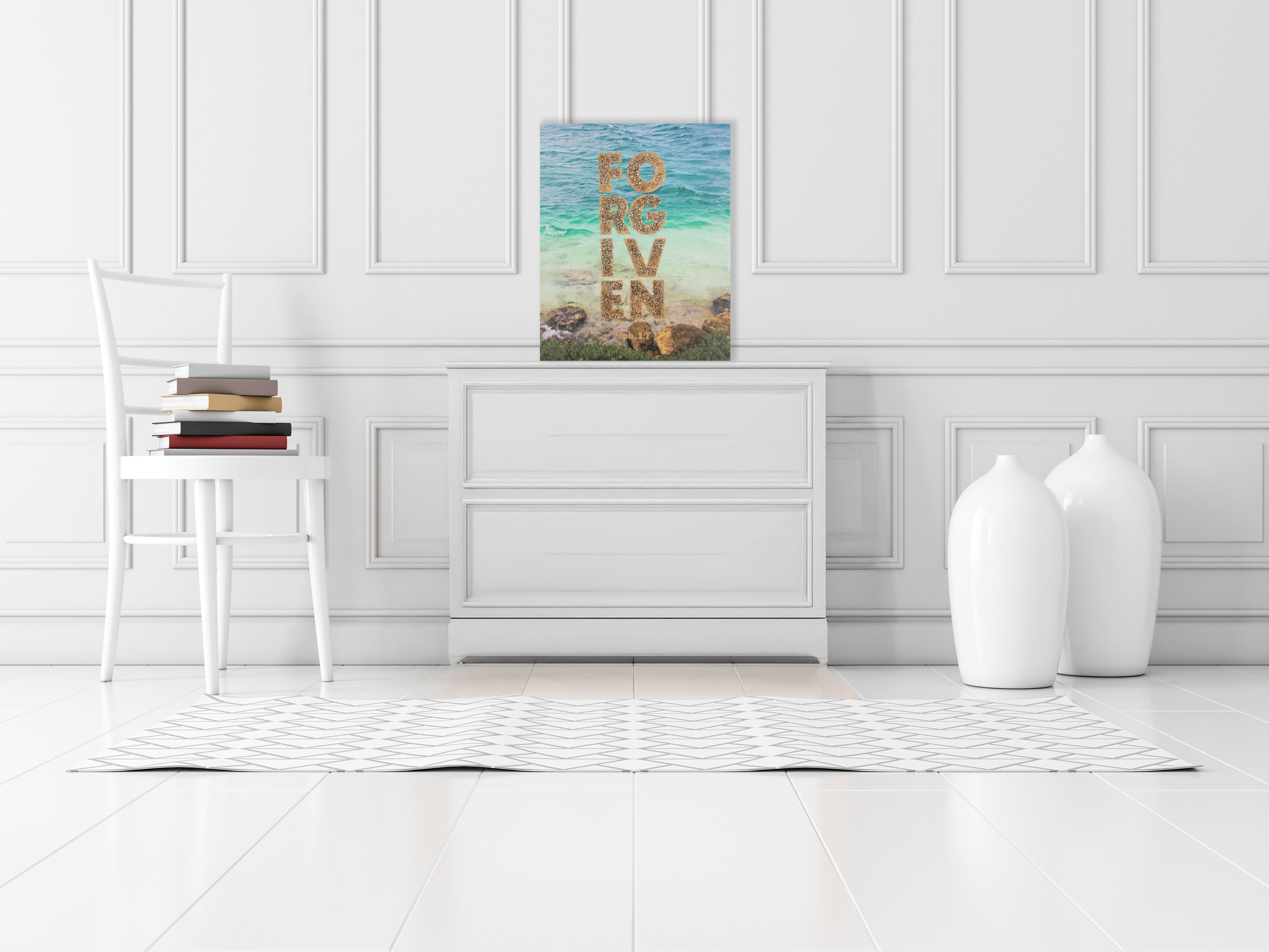 Forgiven & Sparkling 16x20 Canvas 