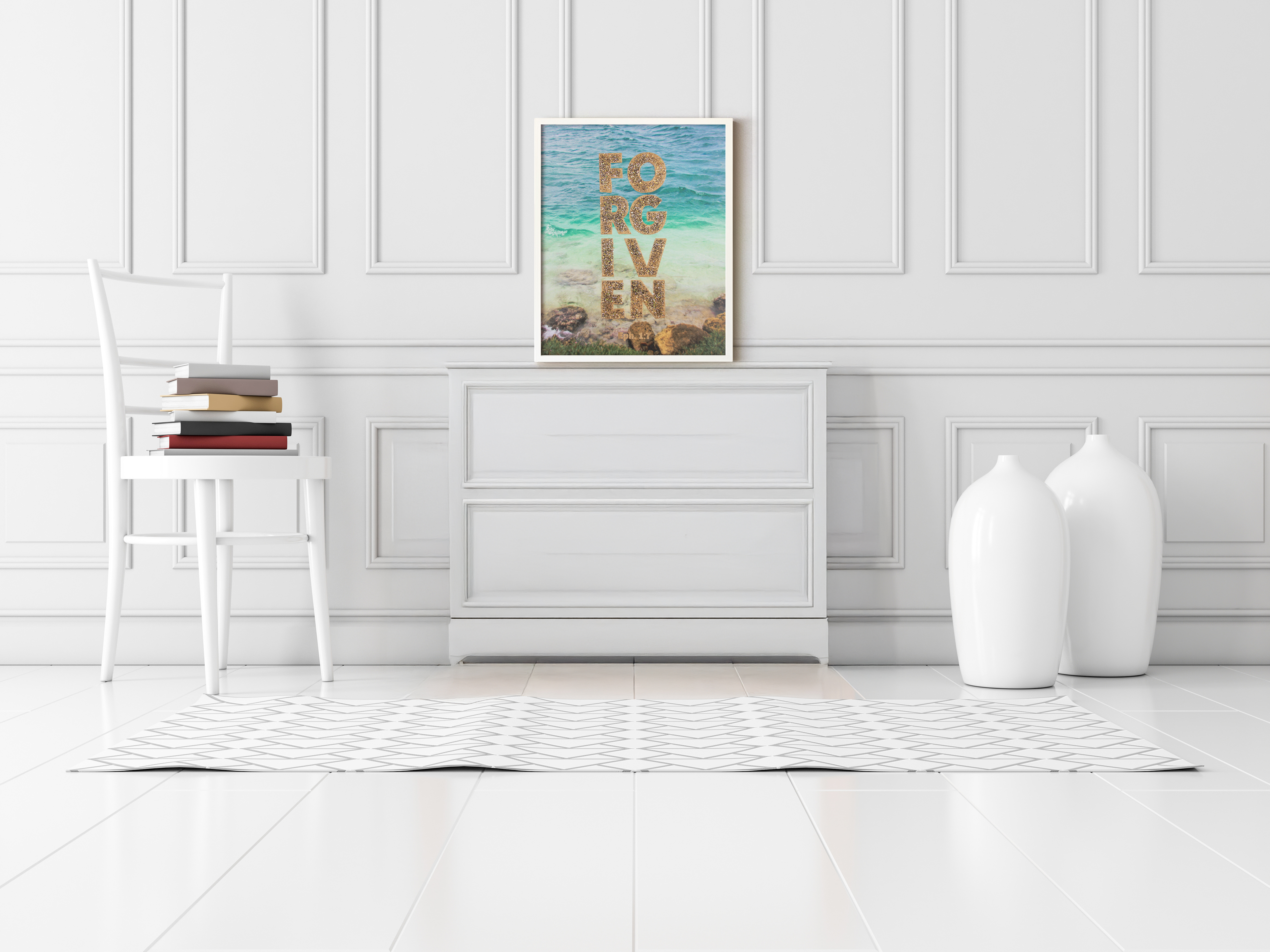 Forgiven & Sparkling 16x20 Canvas 