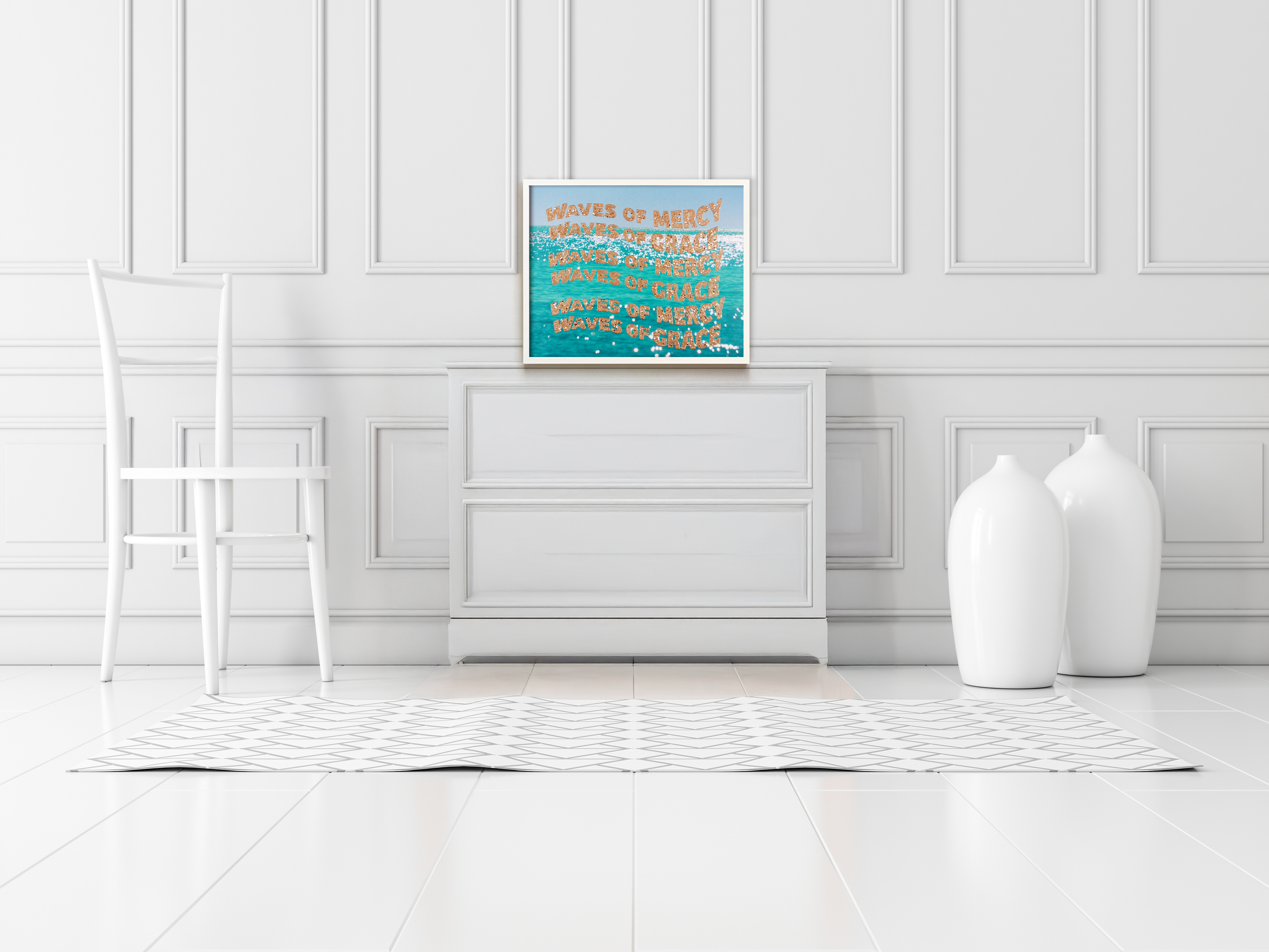 Waves of Mercy Waves of Grace 20x16 Canvas