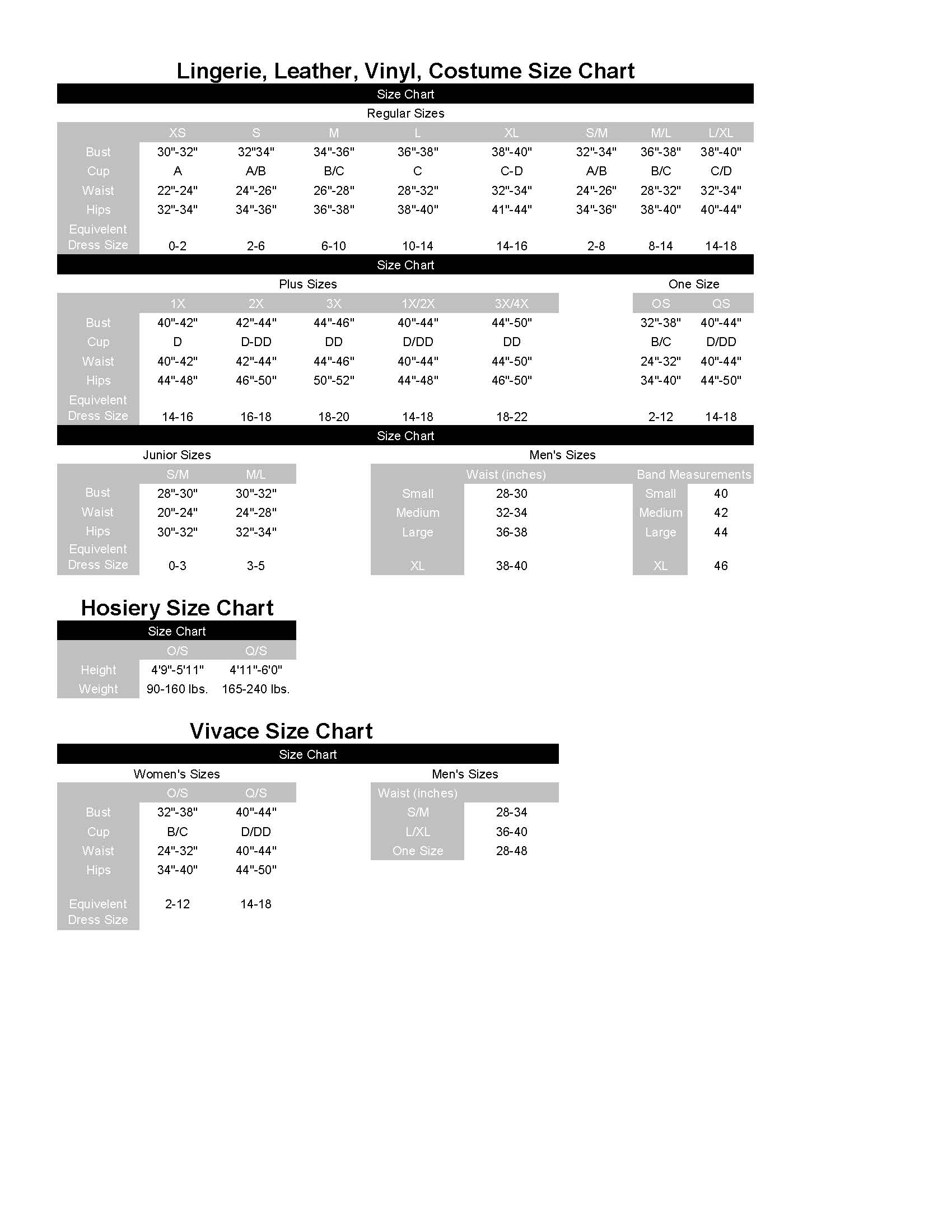 Black Leather Lingerie Set