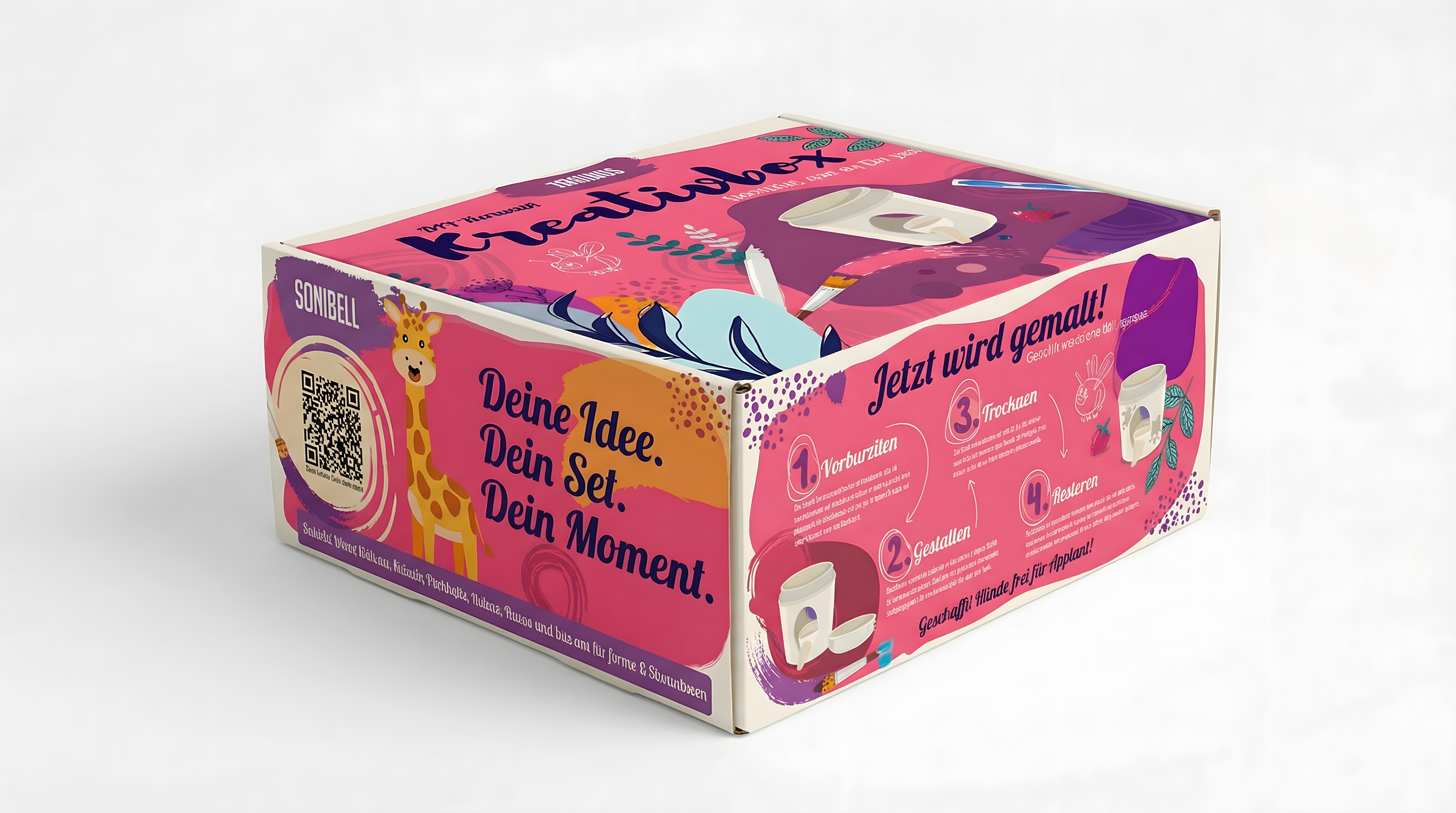 Keramik-Malset Aromalampe