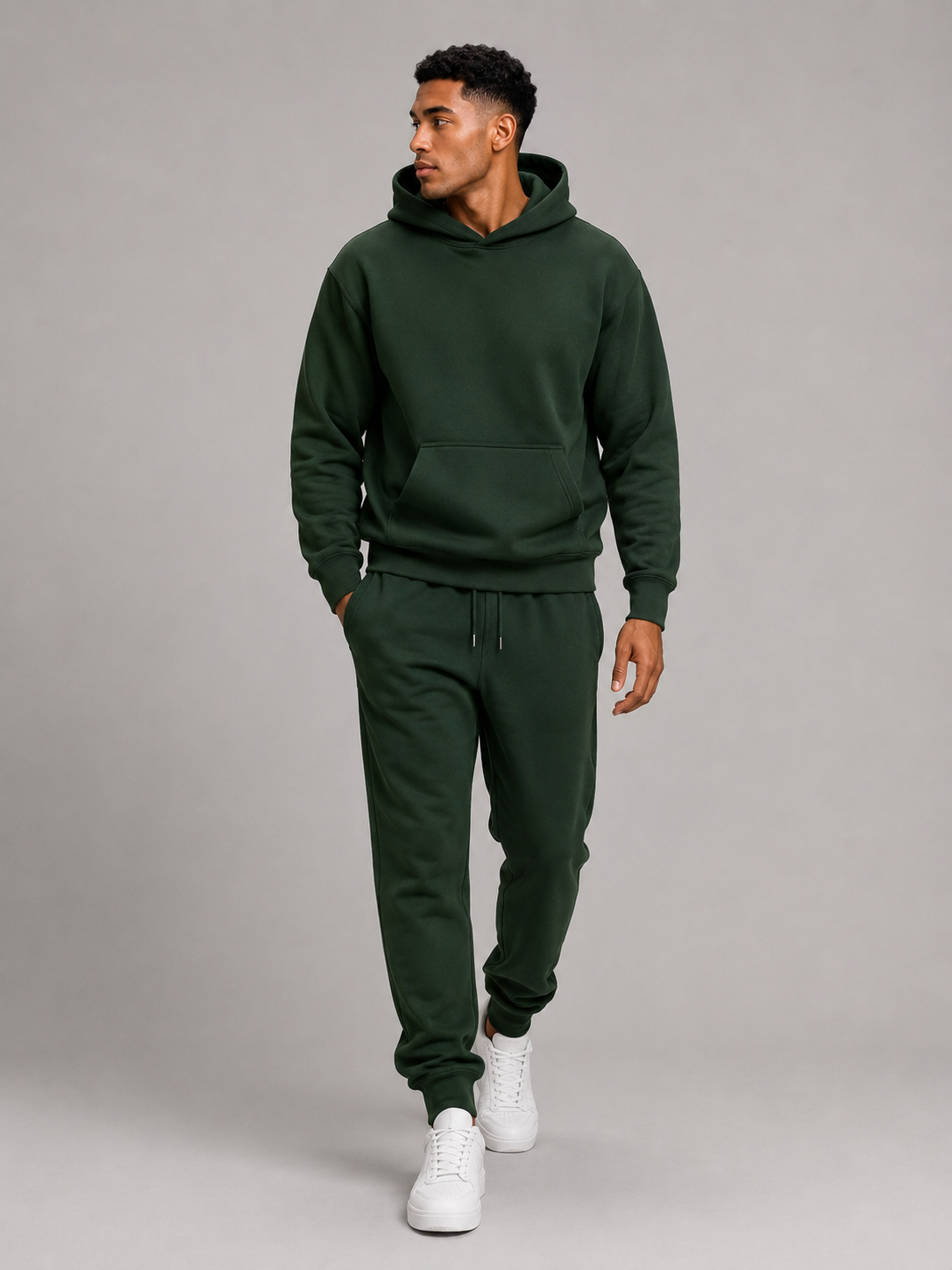 basic hoodie set 