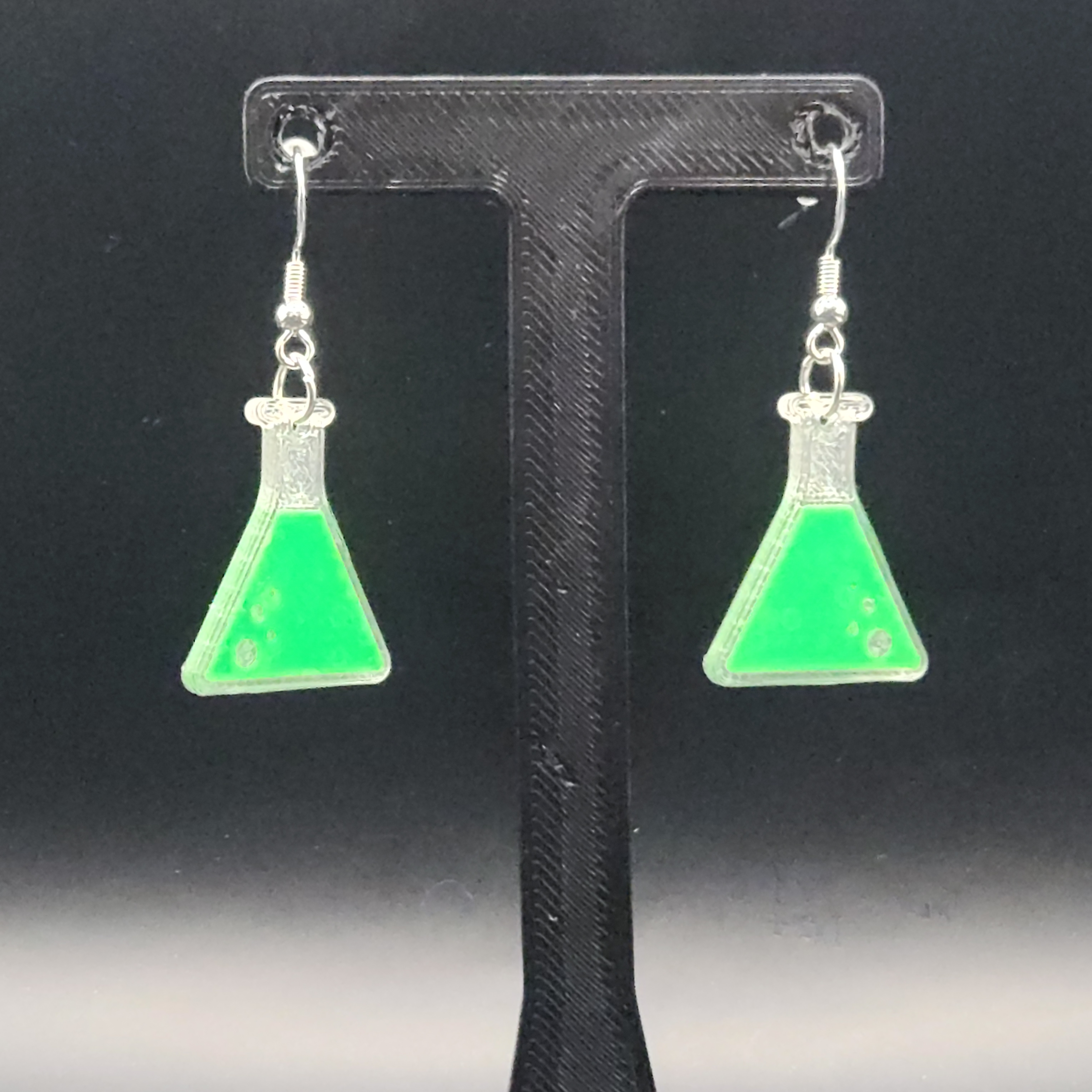 Scientific Beaker Earrings