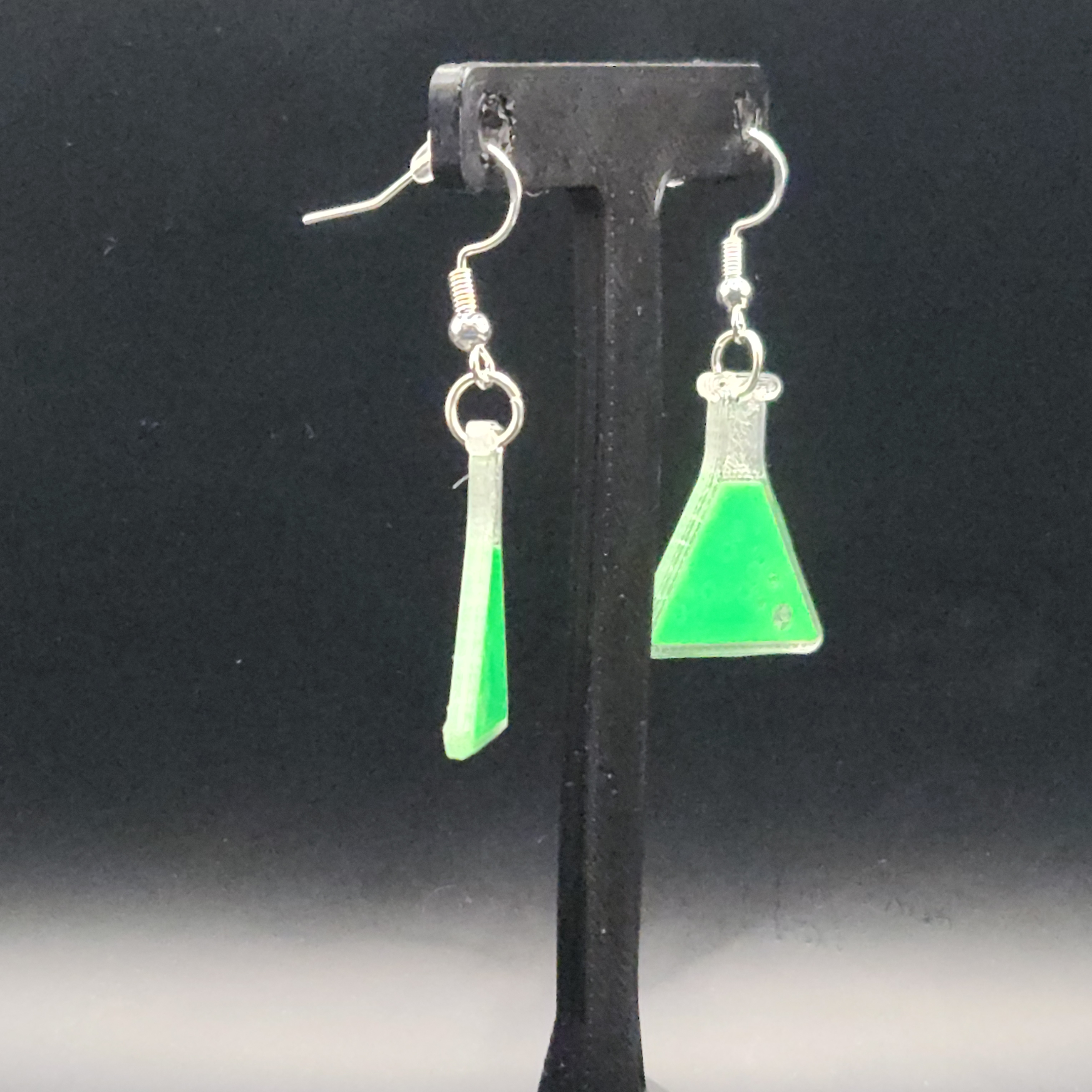 Scientific Beaker Earrings