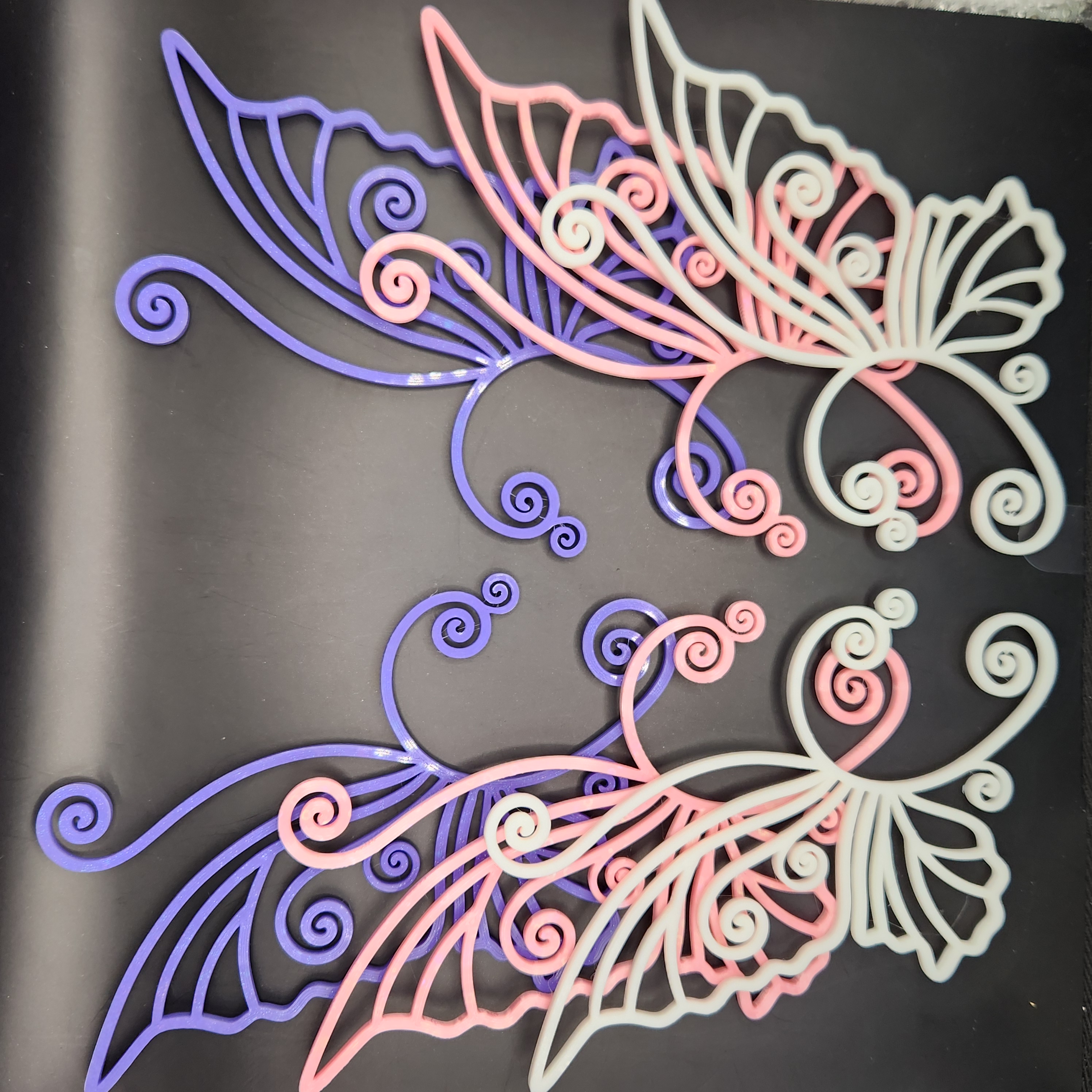 Holographic Butterfly Ear Cuffs