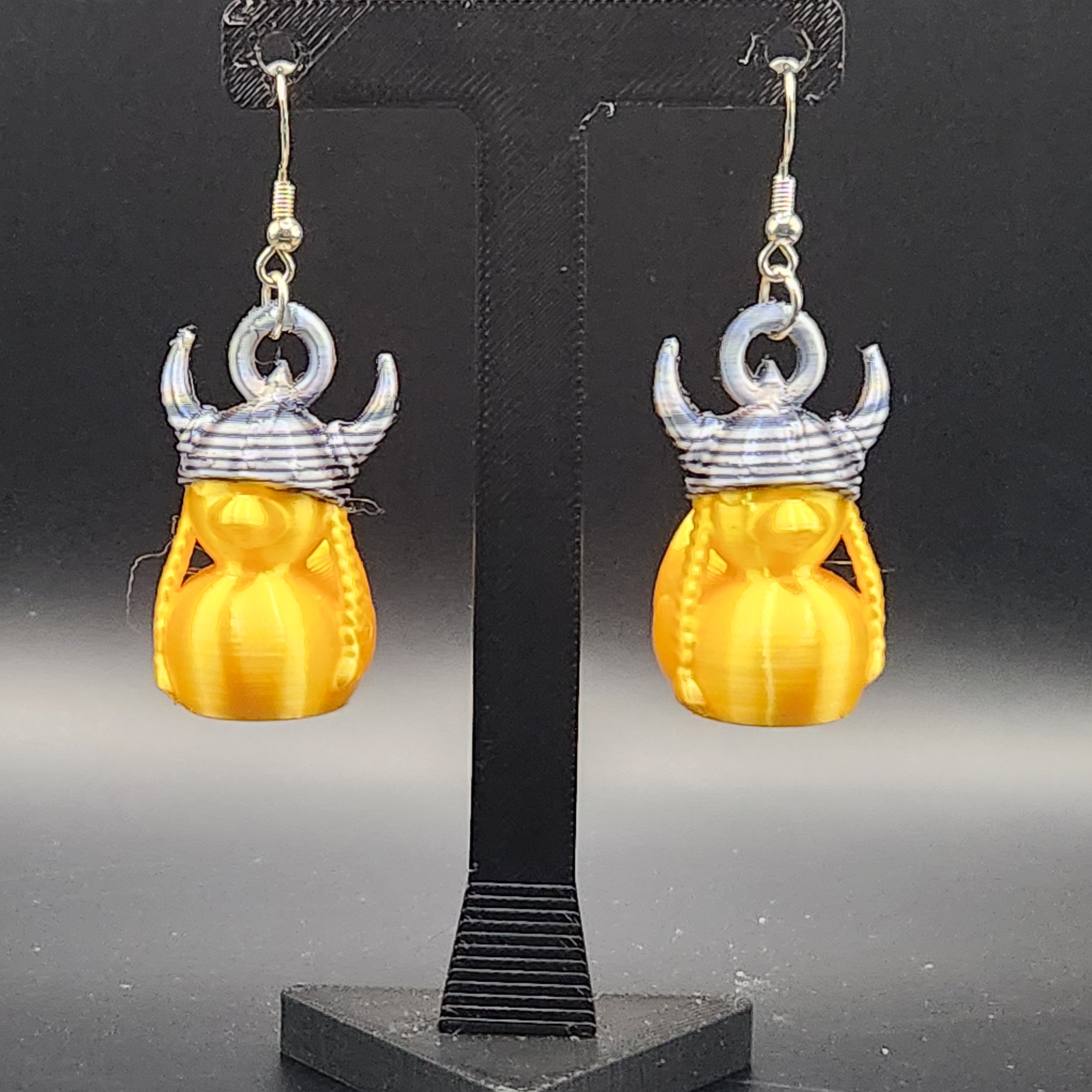 Viking Helmet Battle Duckies Earrings