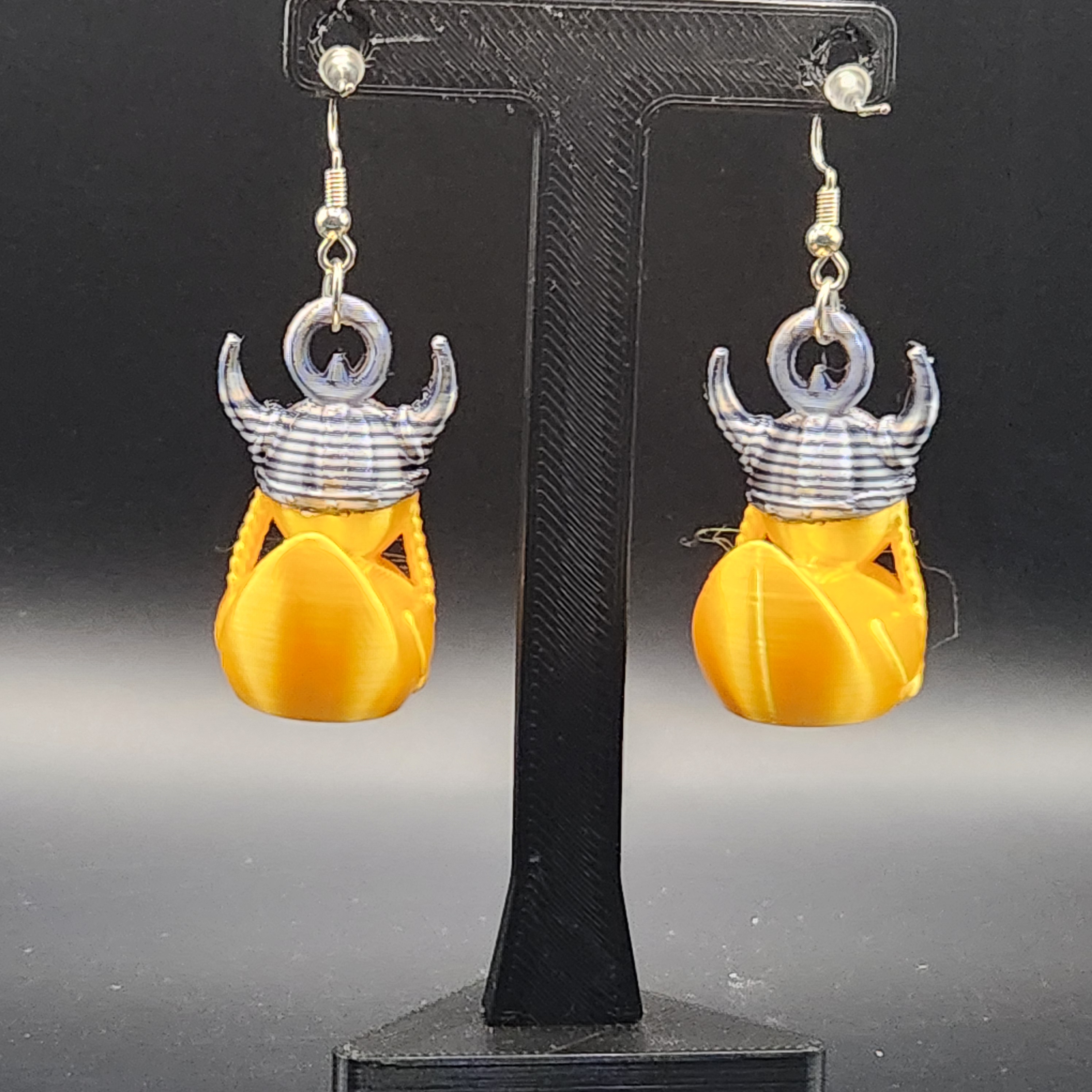 Viking Helmet Battle Duckies Earrings