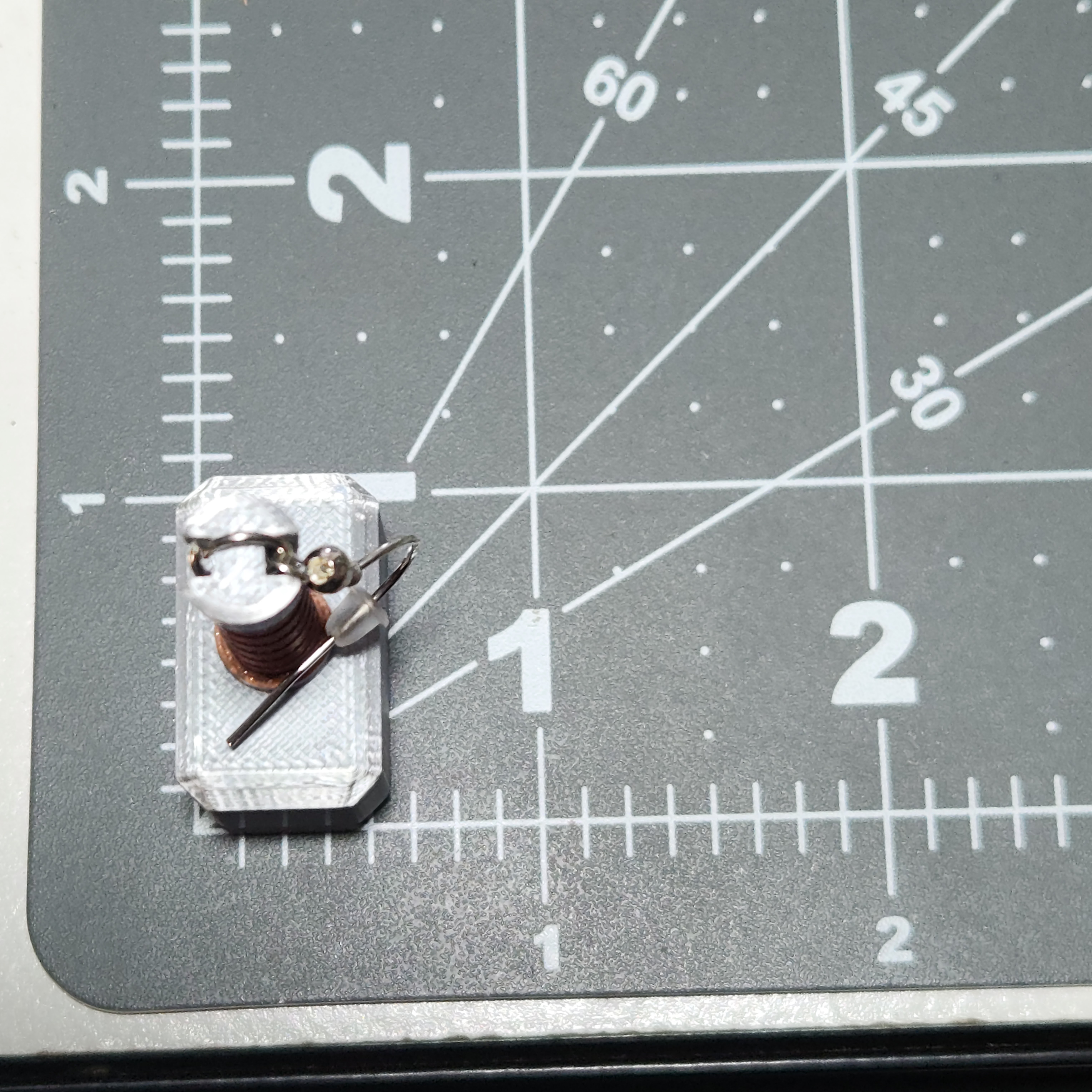Thor's Hammer Mjolnir 3D Printed Earrings