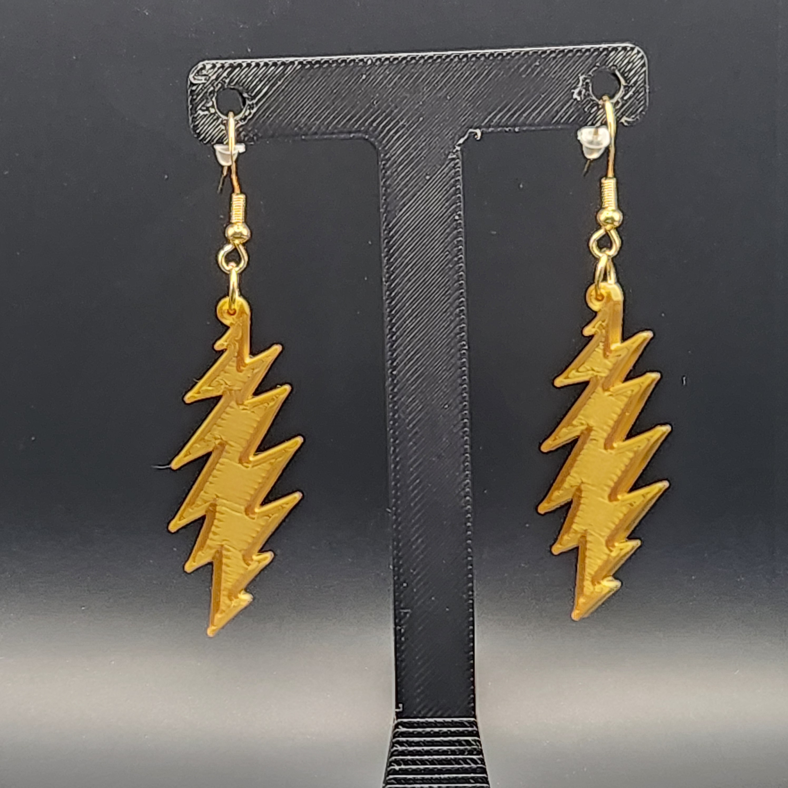 Grateful Dead Lightning Bolt Earrings