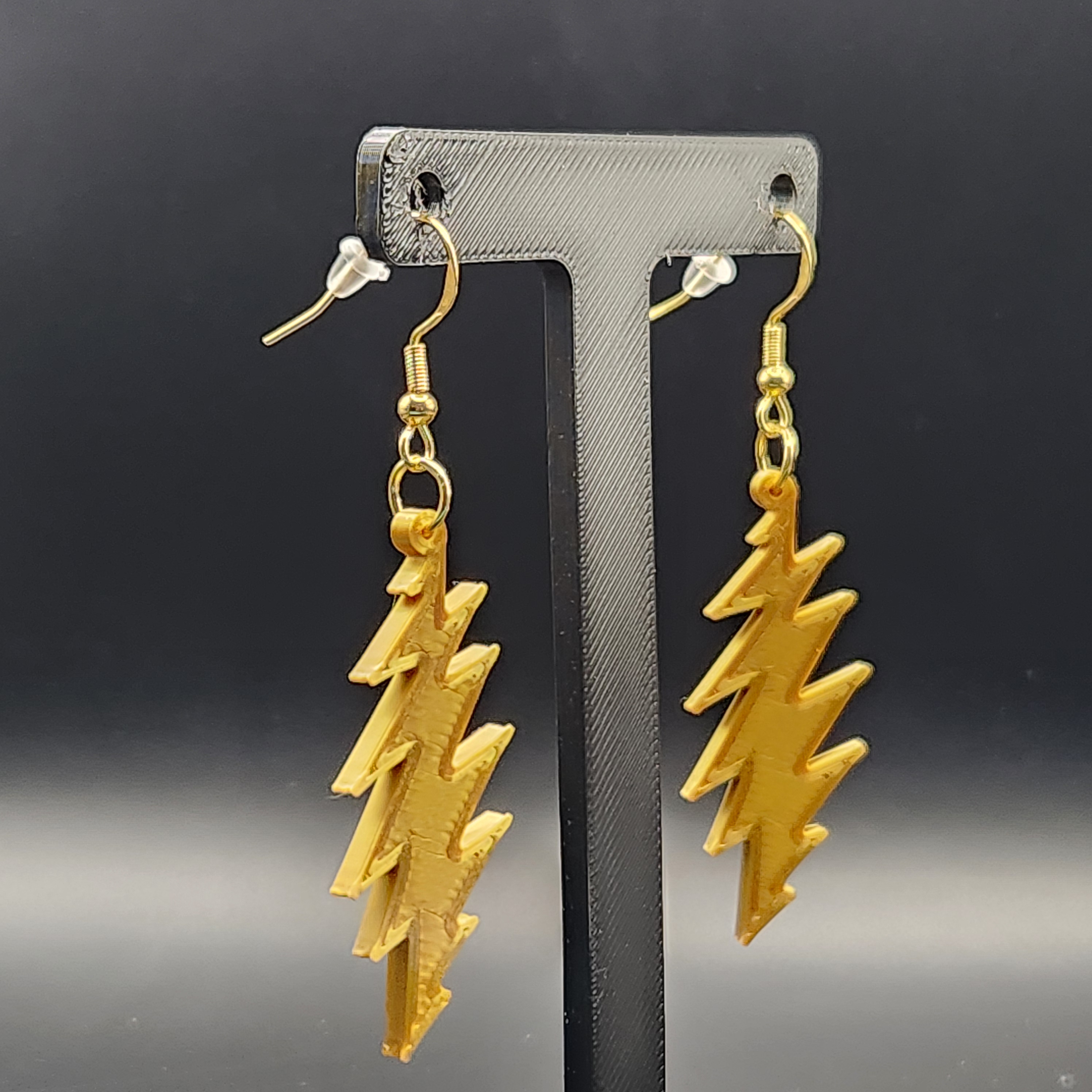Grateful Dead Lightning Bolt Earrings