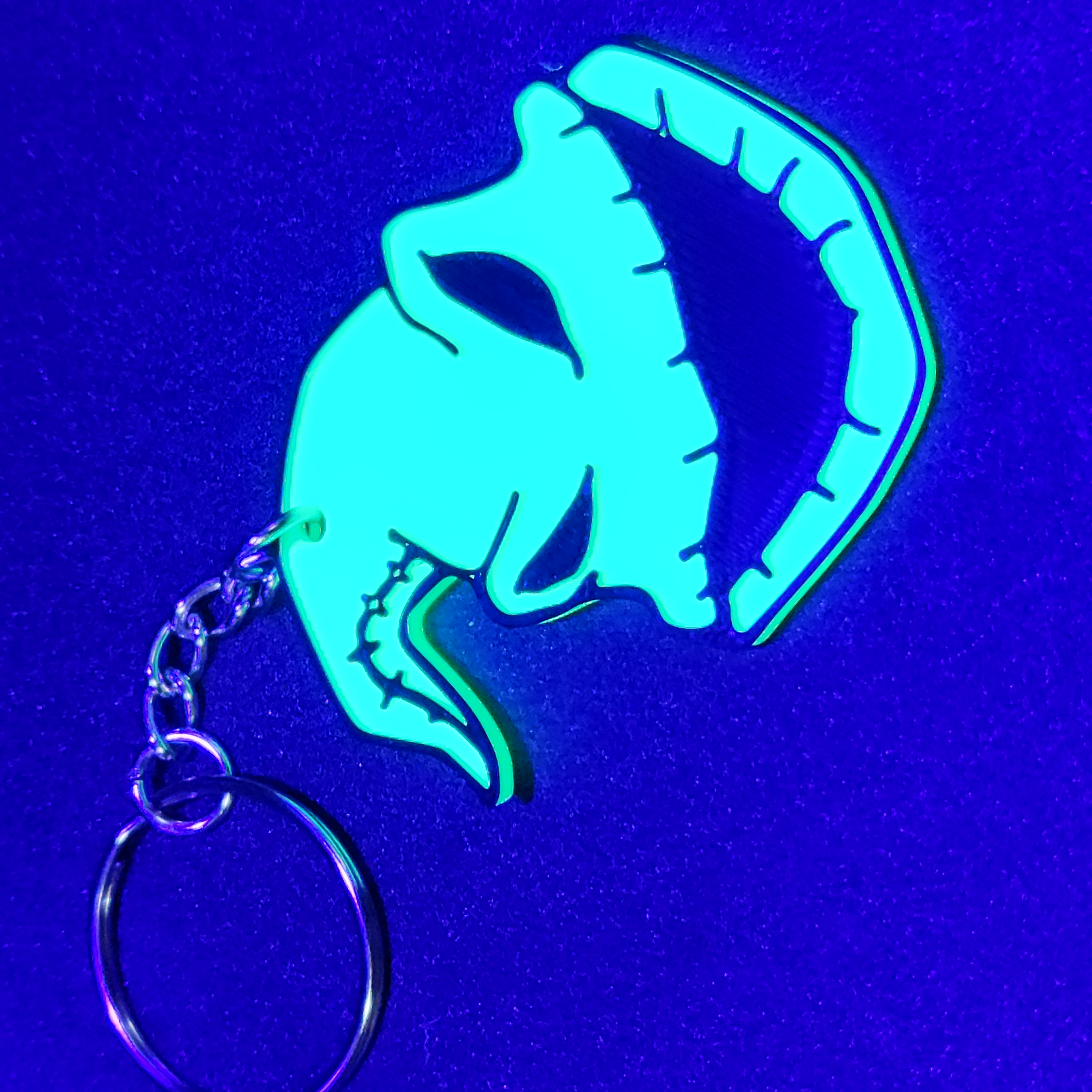 Glow-in-the-Dark Oogie Boogie Keychain