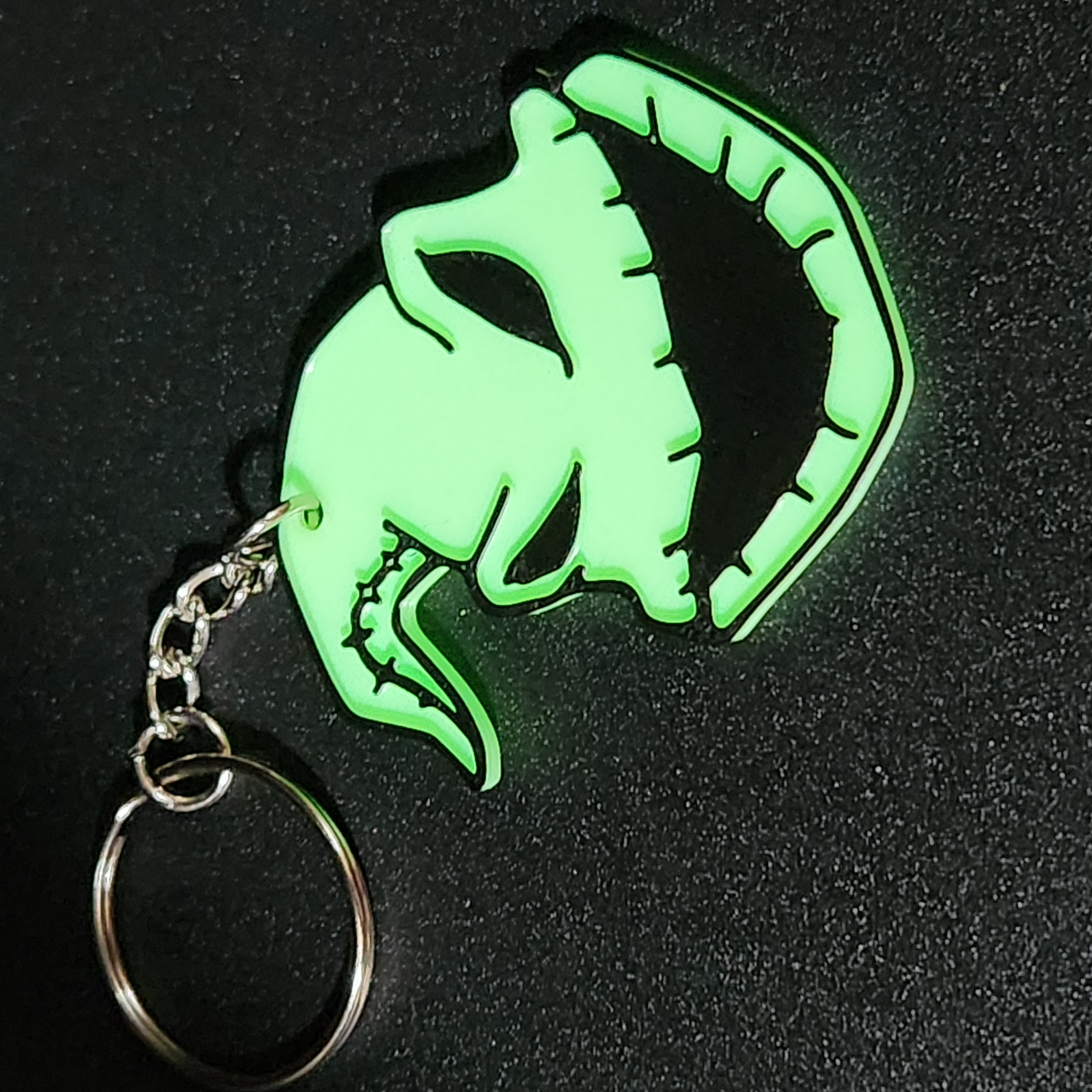 Glow-in-the-Dark Oogie Boogie Keychain
