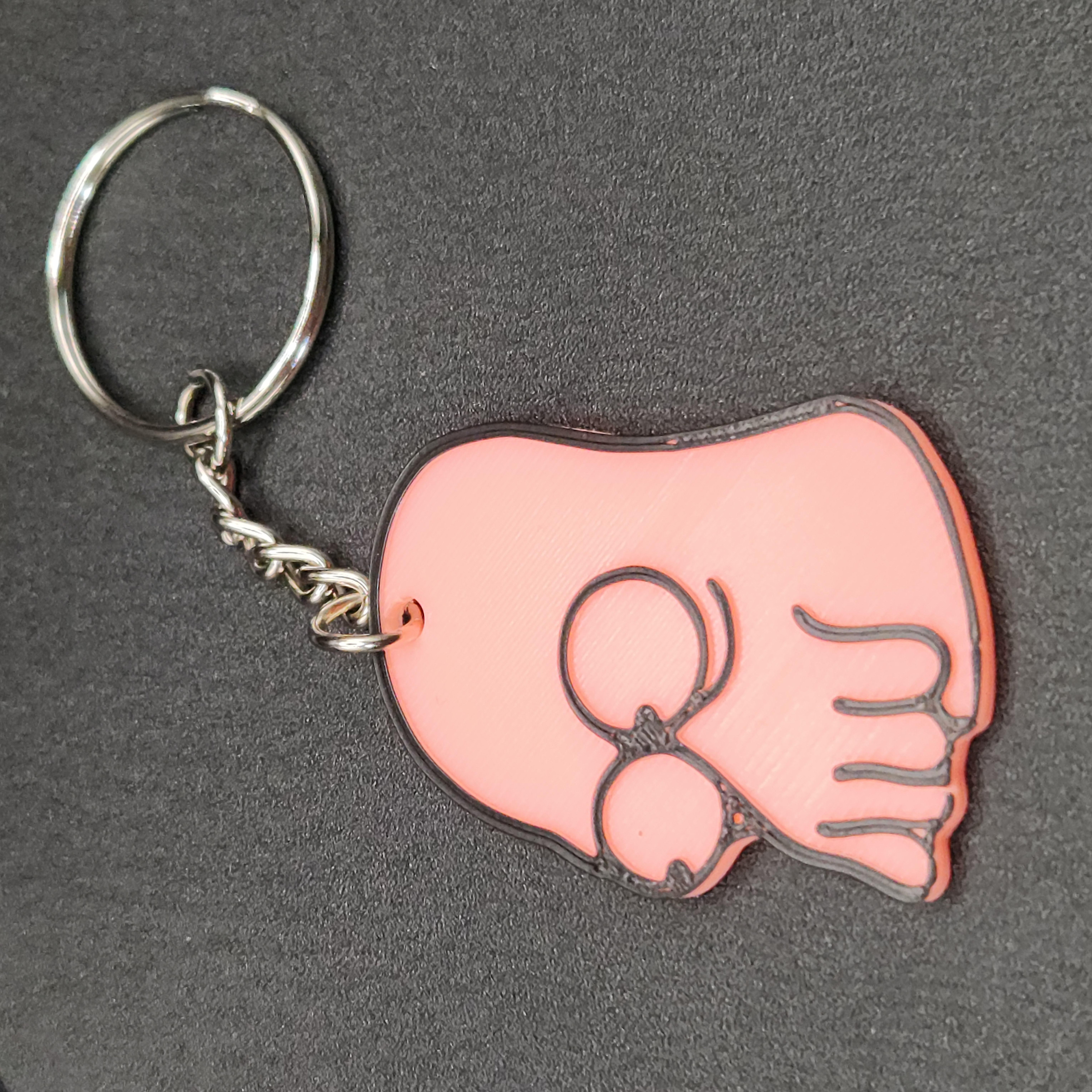 Glow-in-the-Dark Zoidberg Futurama Keychain