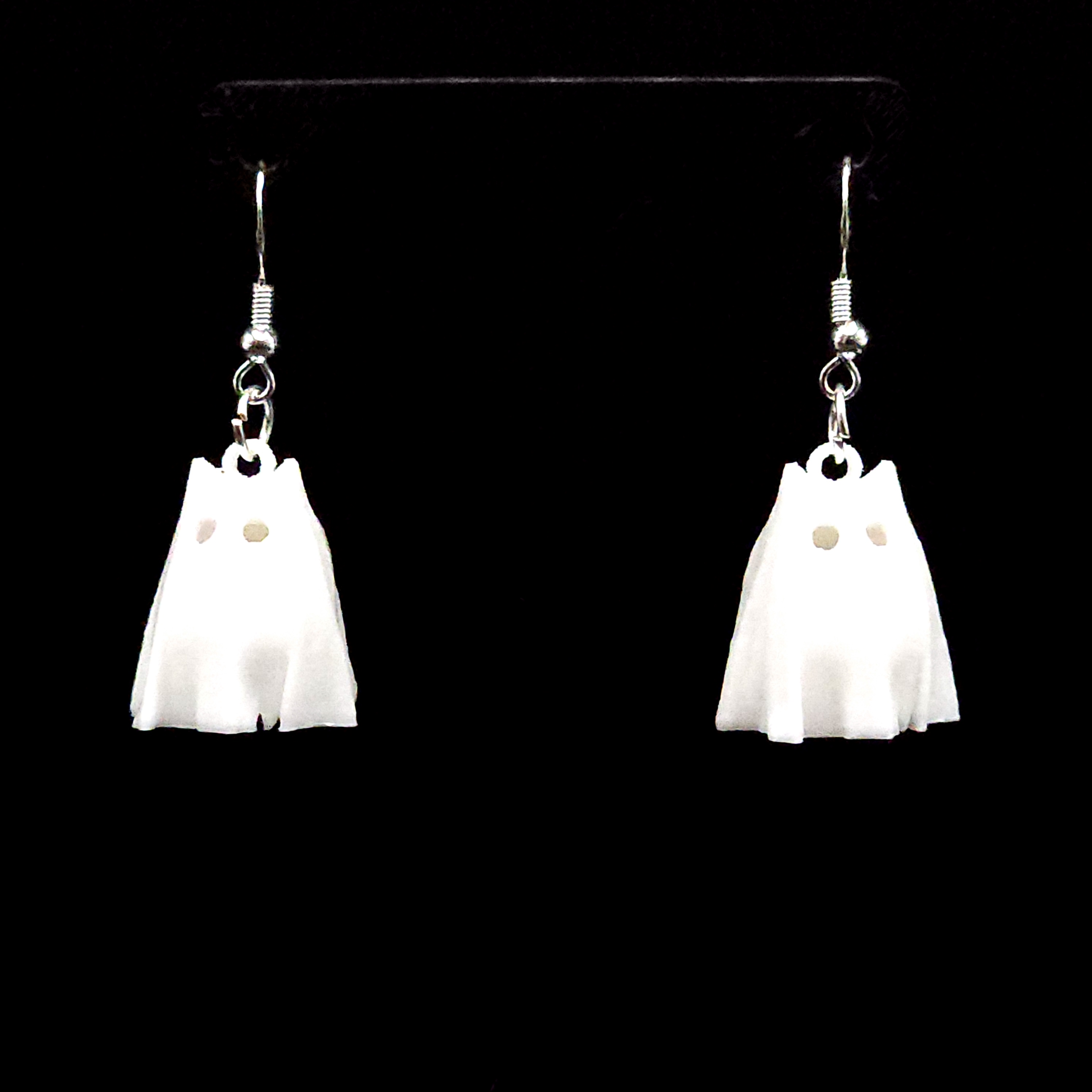 Ghost Cat Earrings