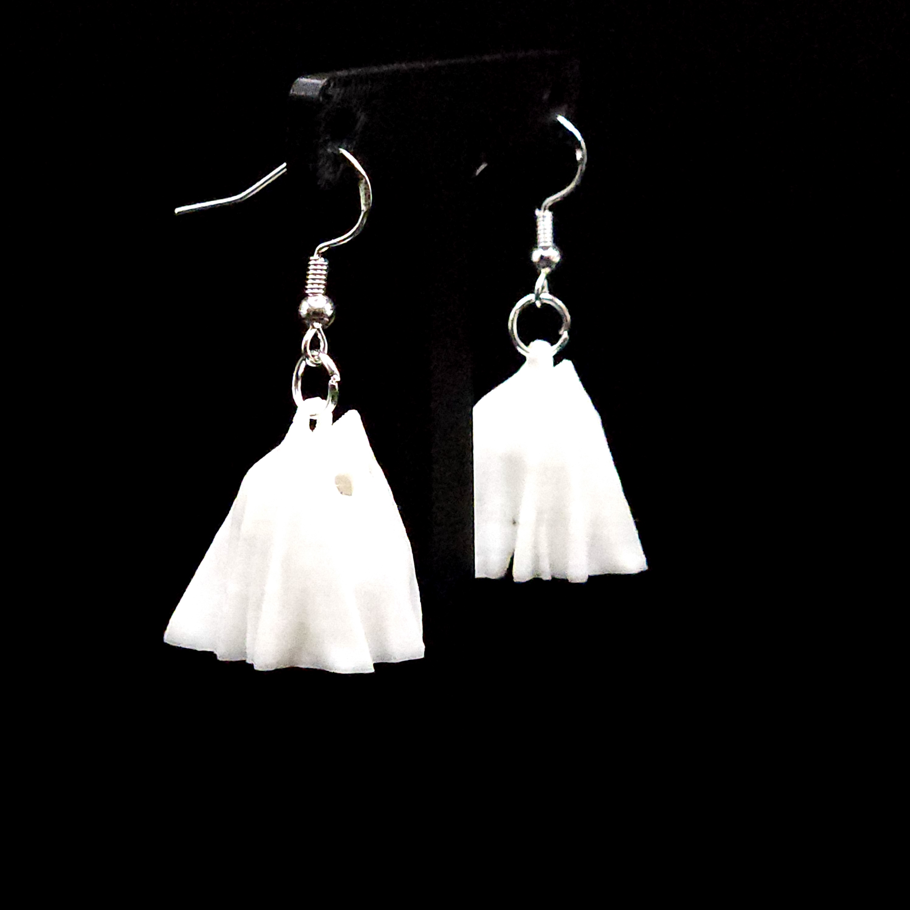 Ghost Cat Earrings