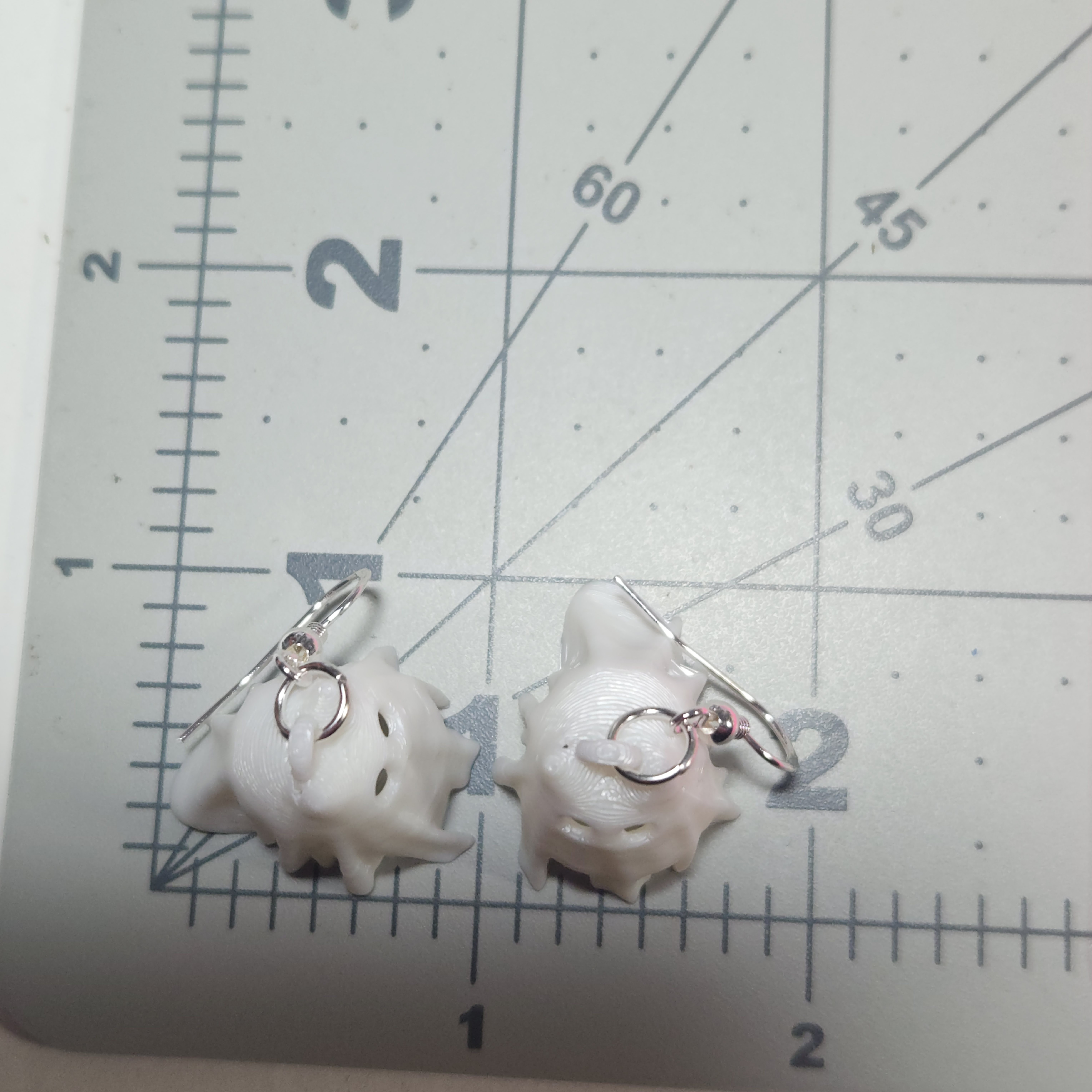 Ghost Cat Earrings