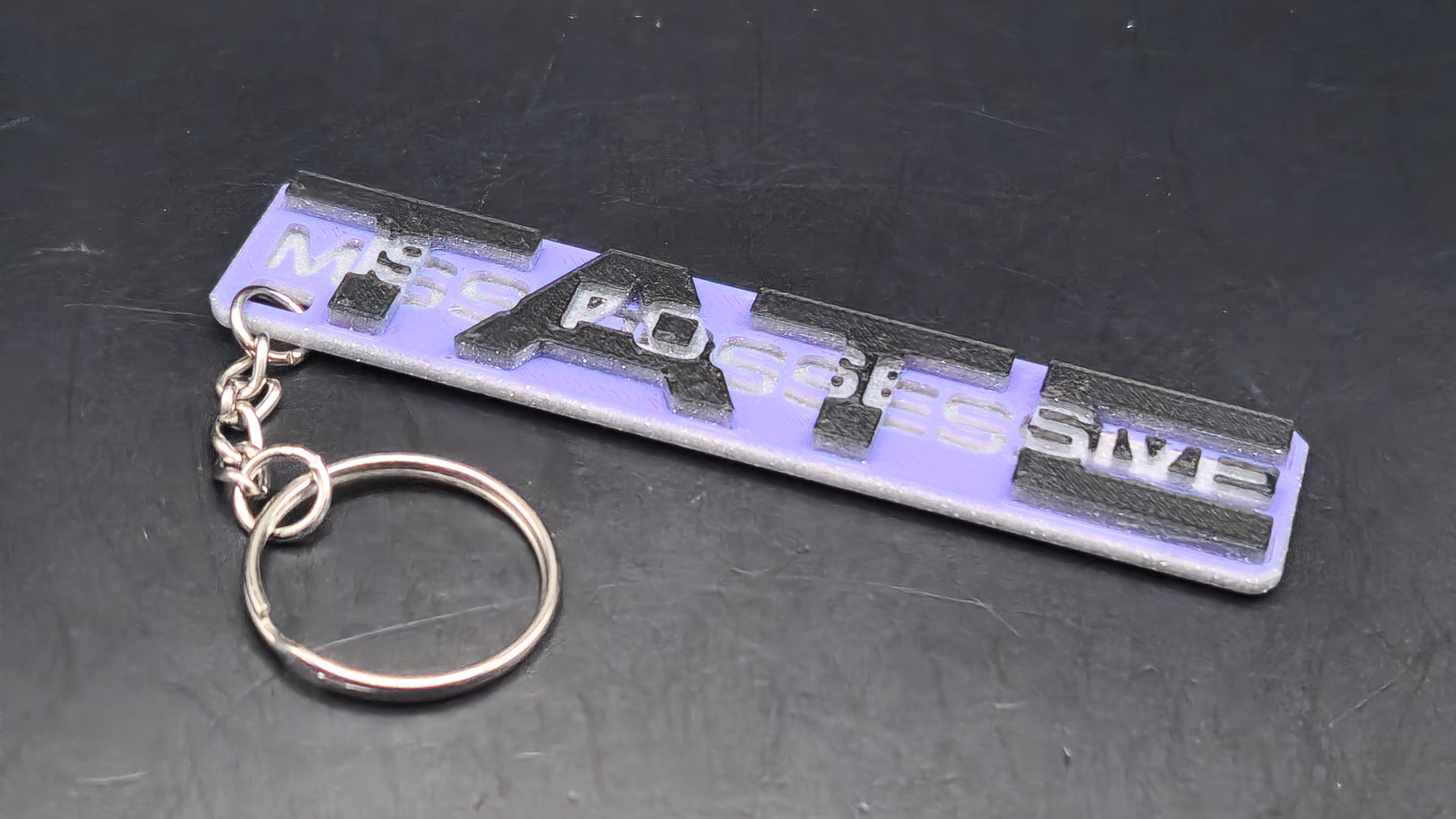 Tate McRae Miss Possessive Keychain 3D Printed Accessory