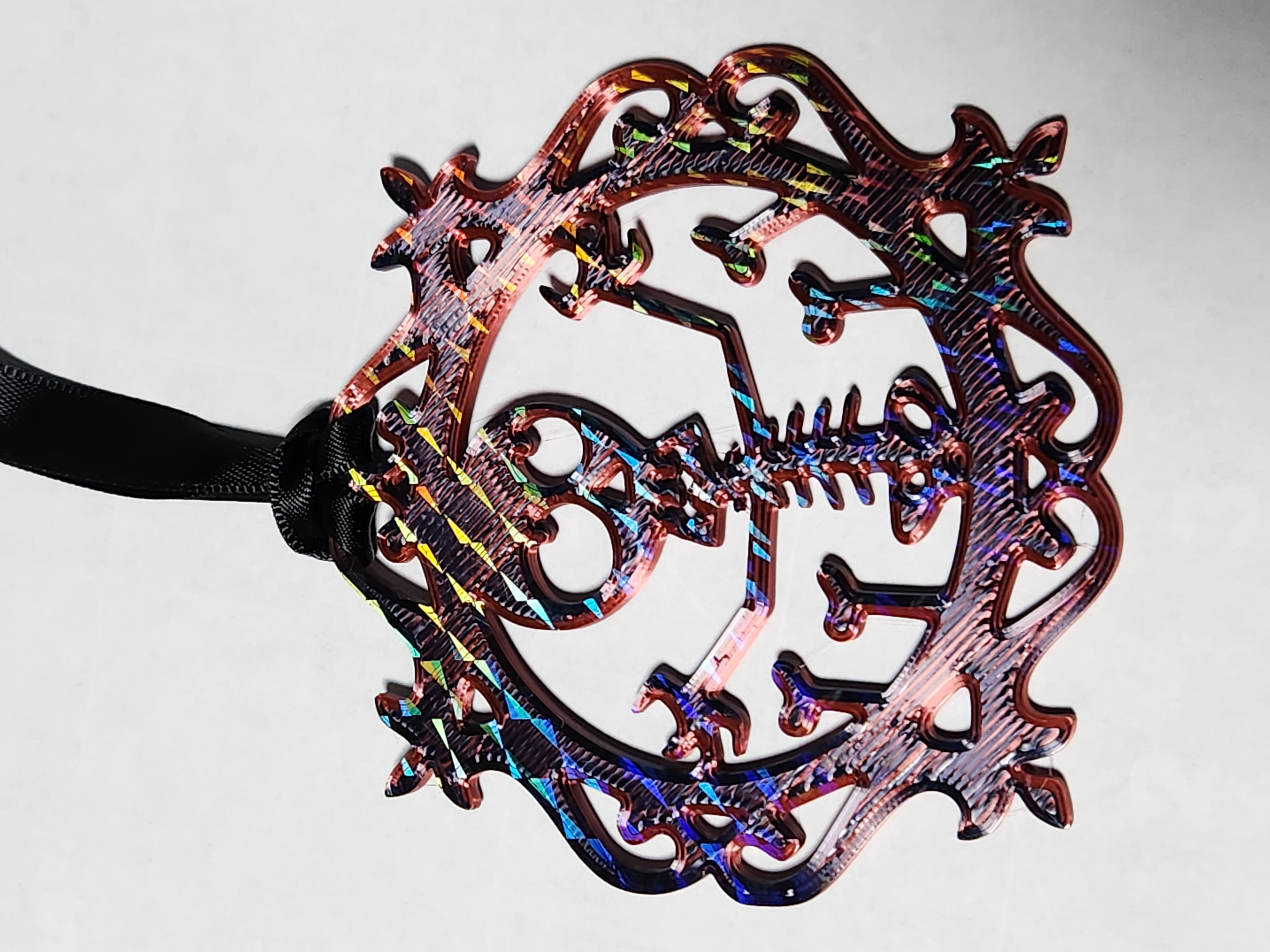 Decorative Skeleton Ornament 3d Printed Halloween Christmas Decoration