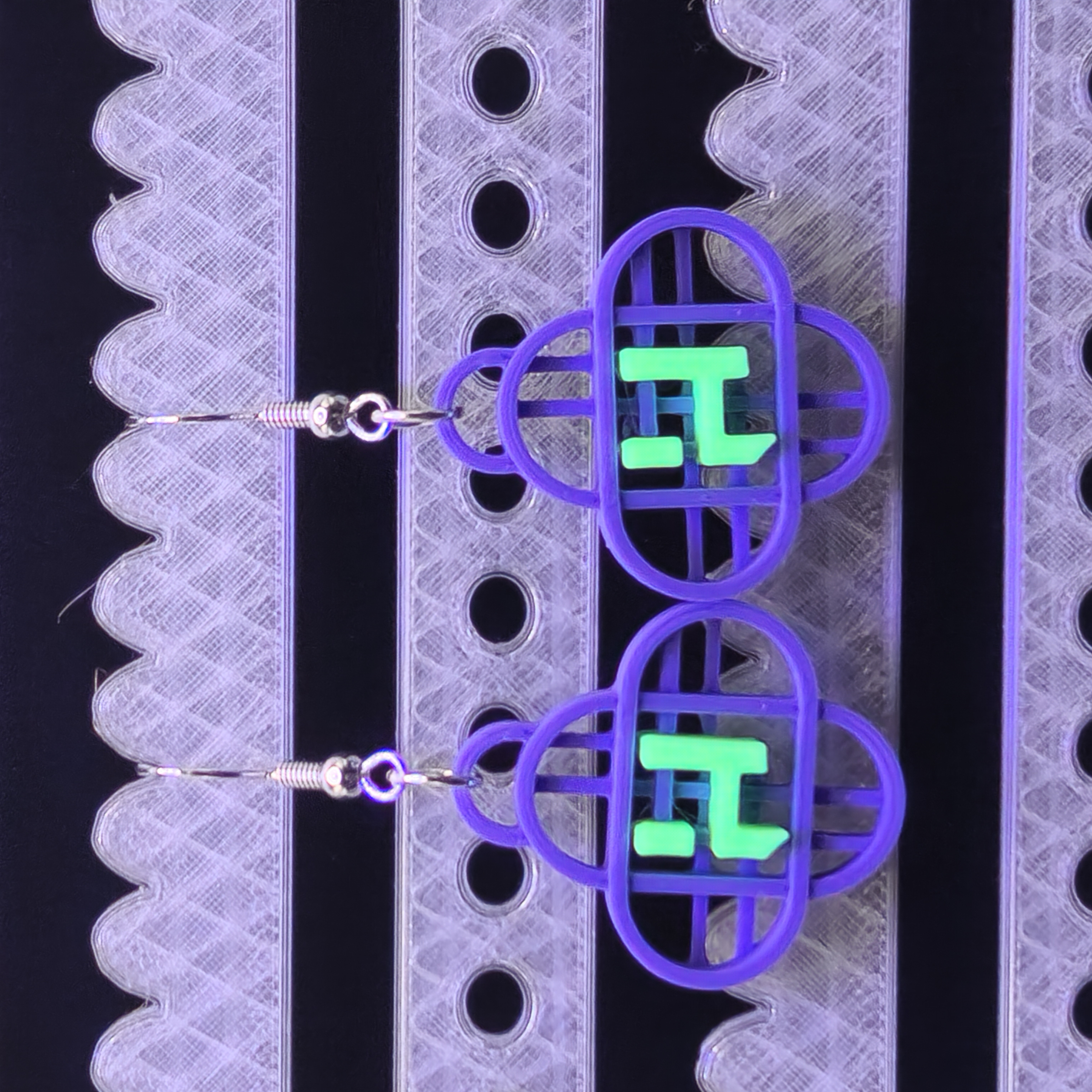 Glow in the Dark Huntrix KPOP Demon Hunters Earrings