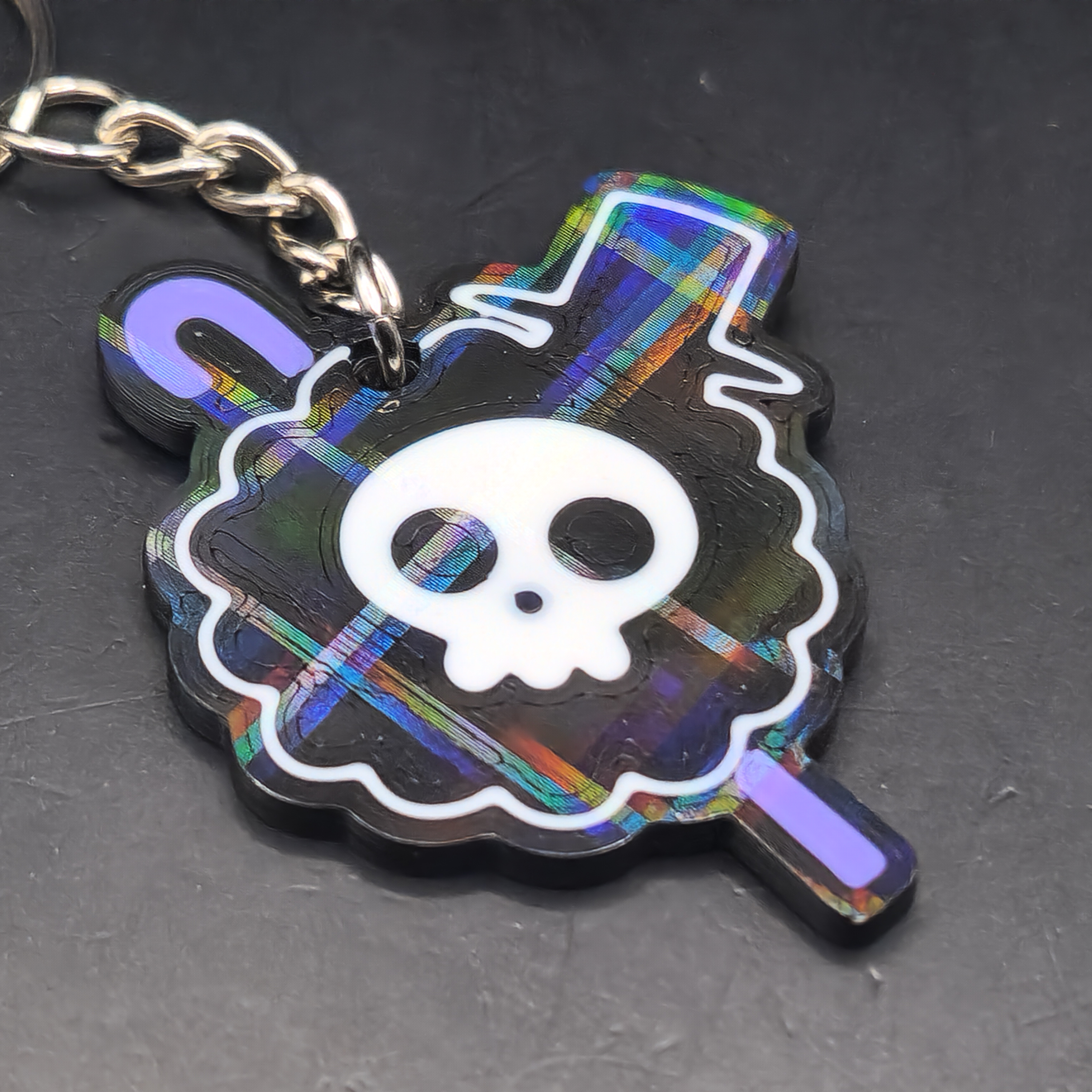 Brook Humming Swordsman Keychain 3D Printed Accessory
