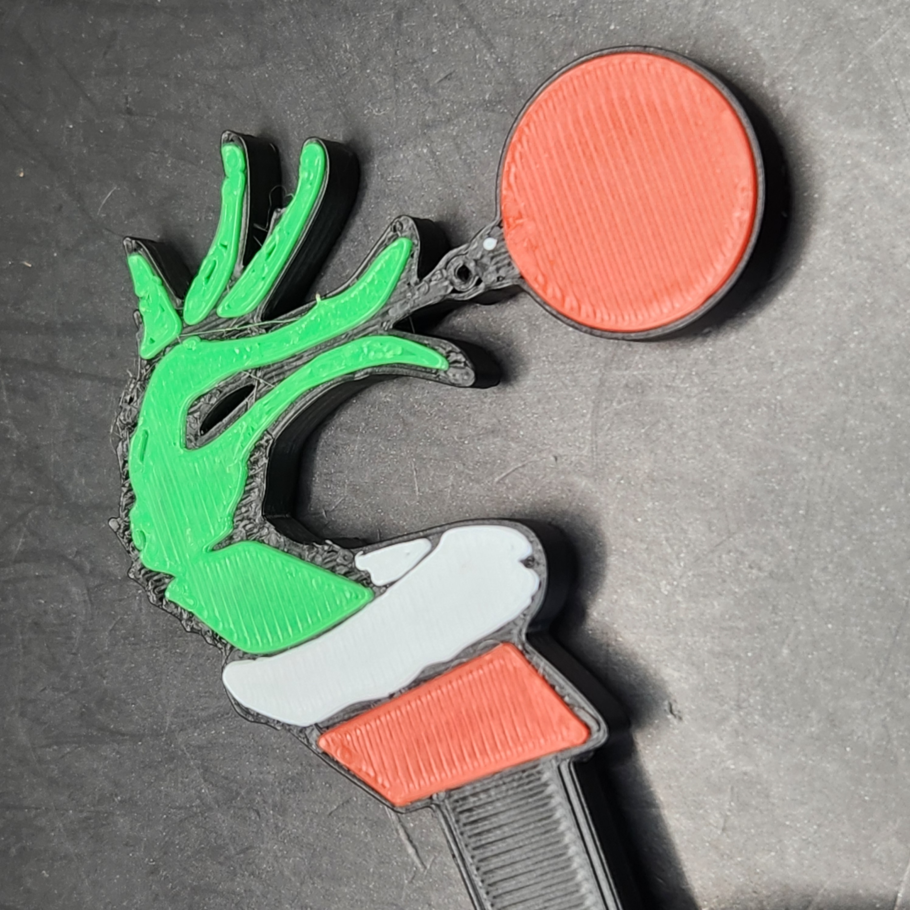 Grinch Holiday Bun Hair Pin