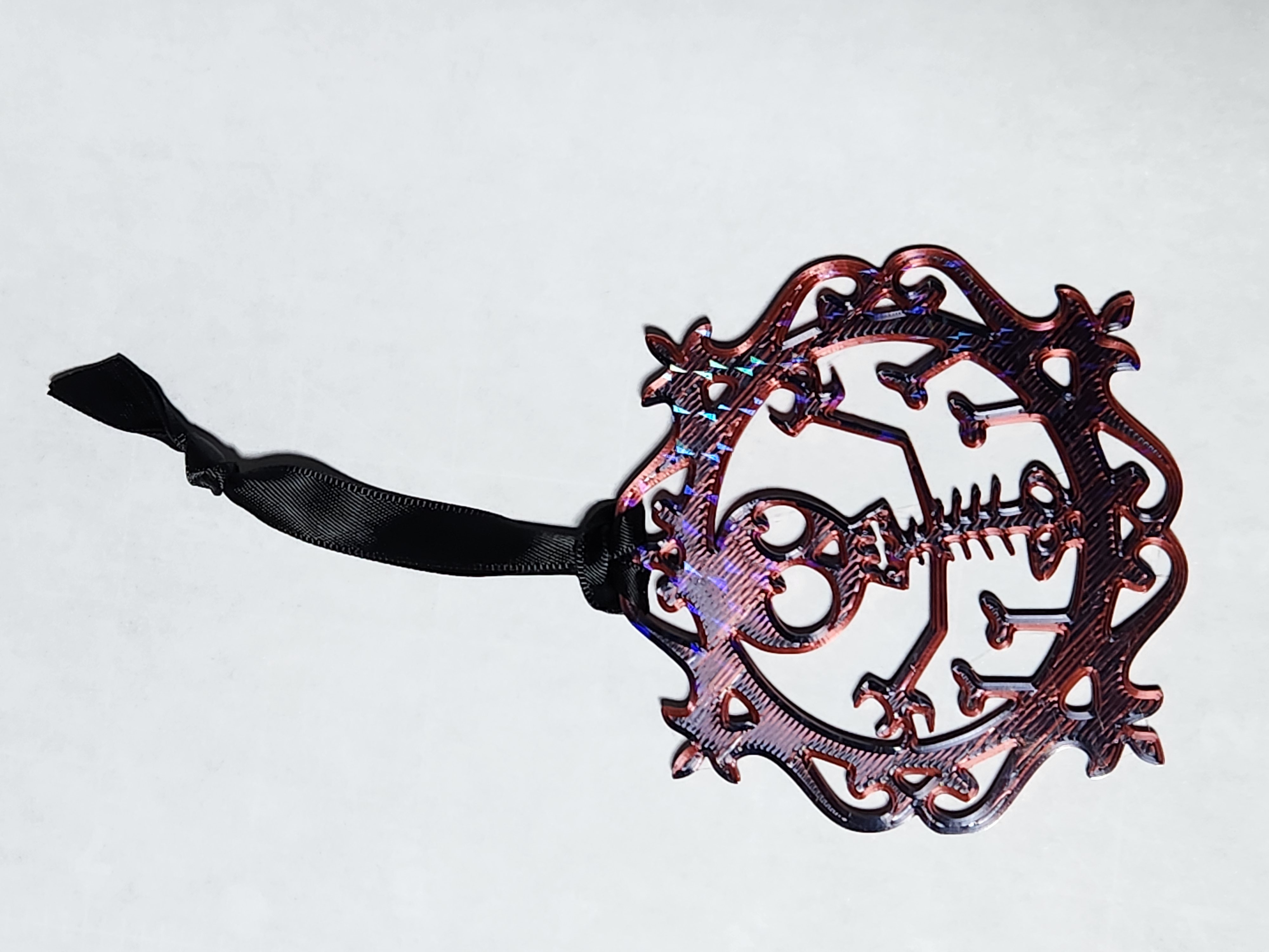 Decorative Skeleton Ornament 3d Printed Halloween Christmas Decoration