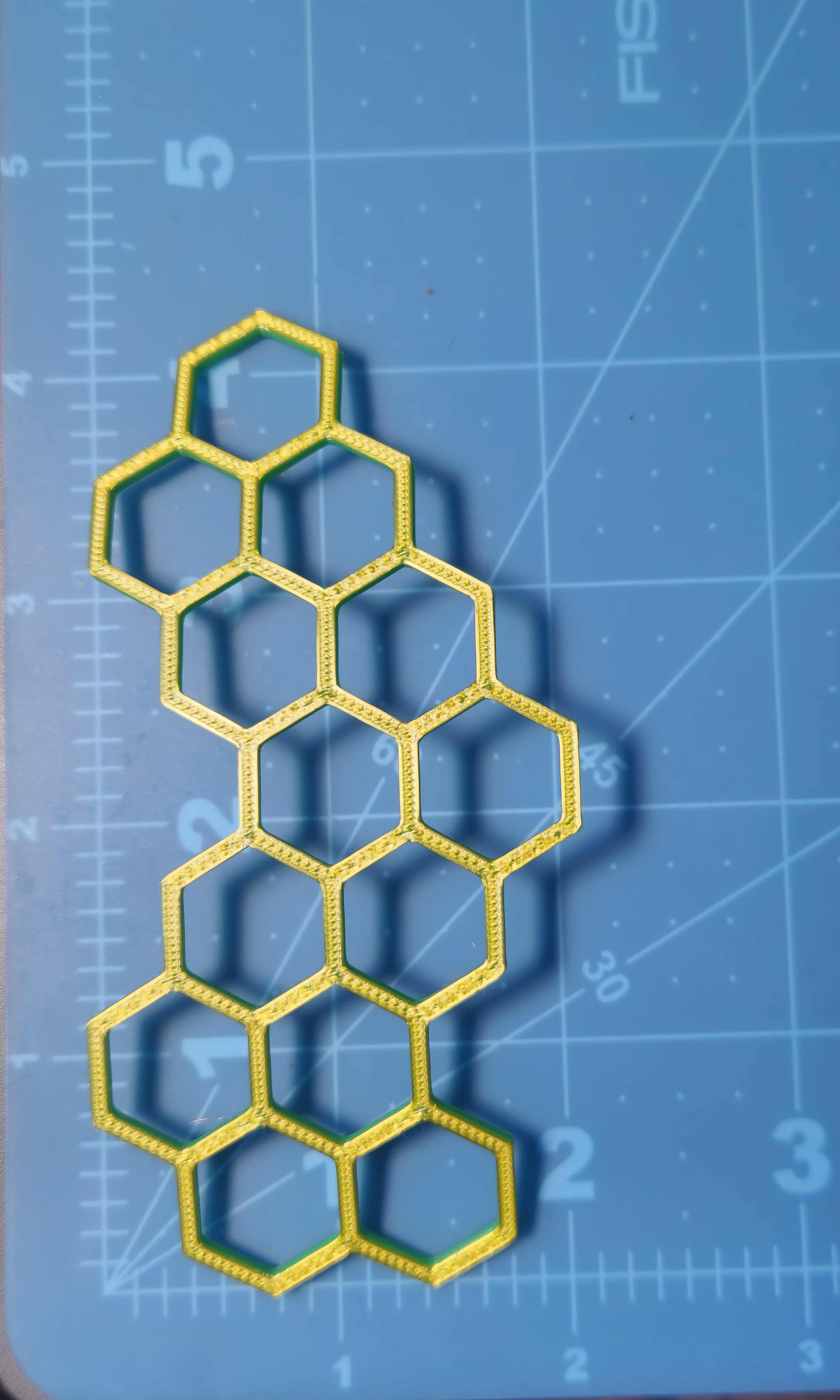 Hologram Bee and Honeycomb Hair Stick 3D Printed Accessories