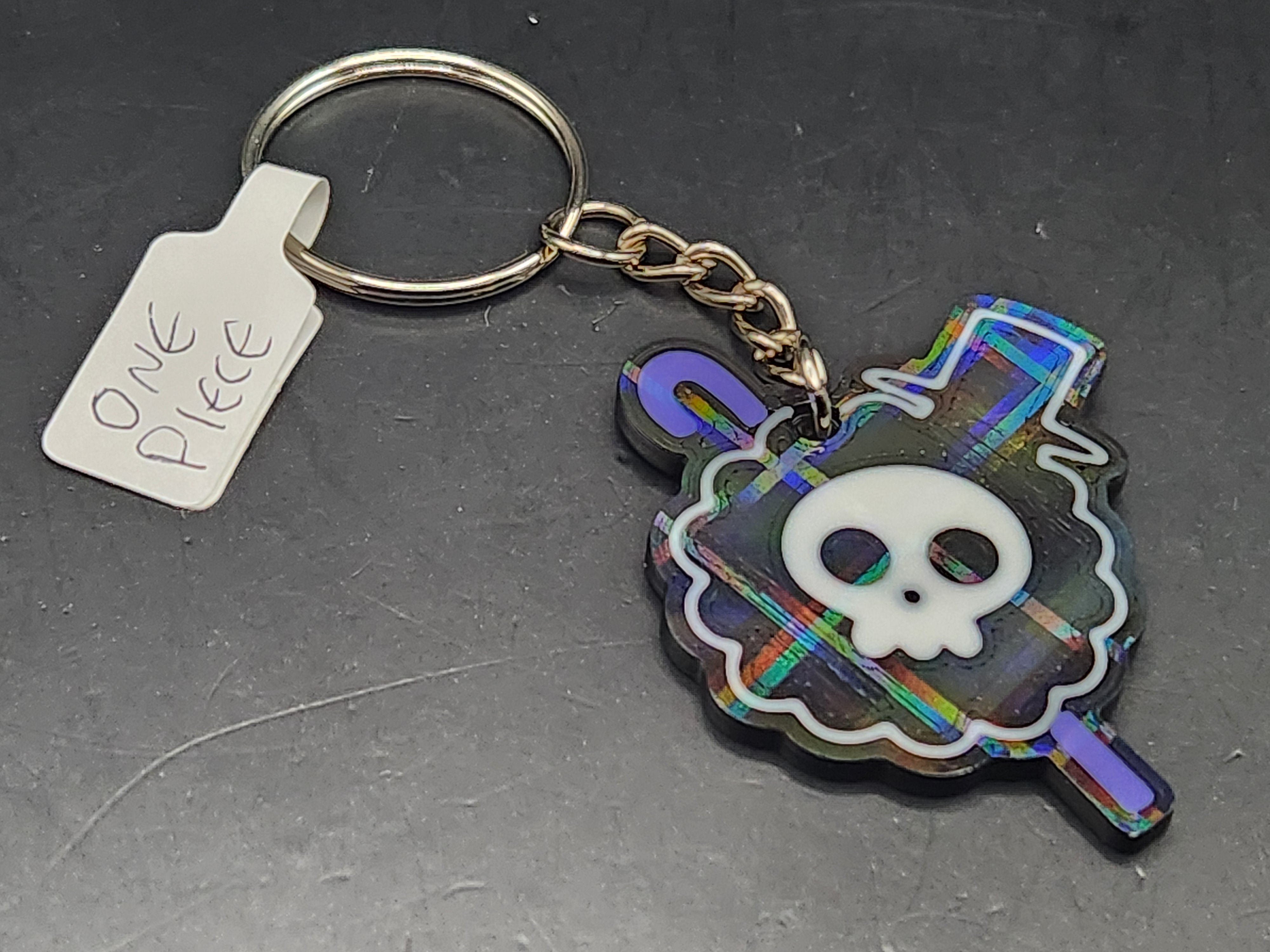 Brook Humming Swordsman Keychain 3D Printed Accessory