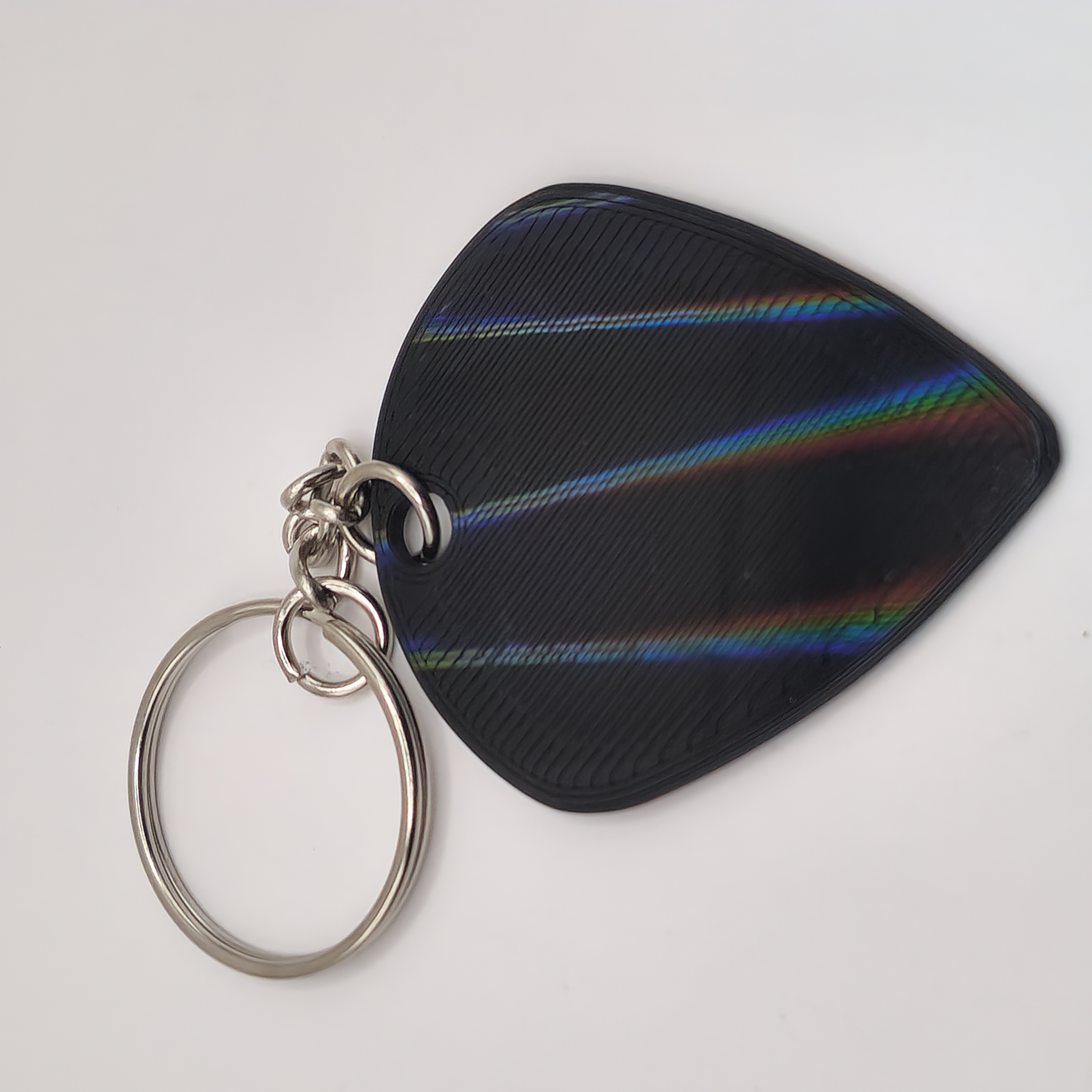 Ozzy Osbourne Guitar Pick Hologram Keychain
