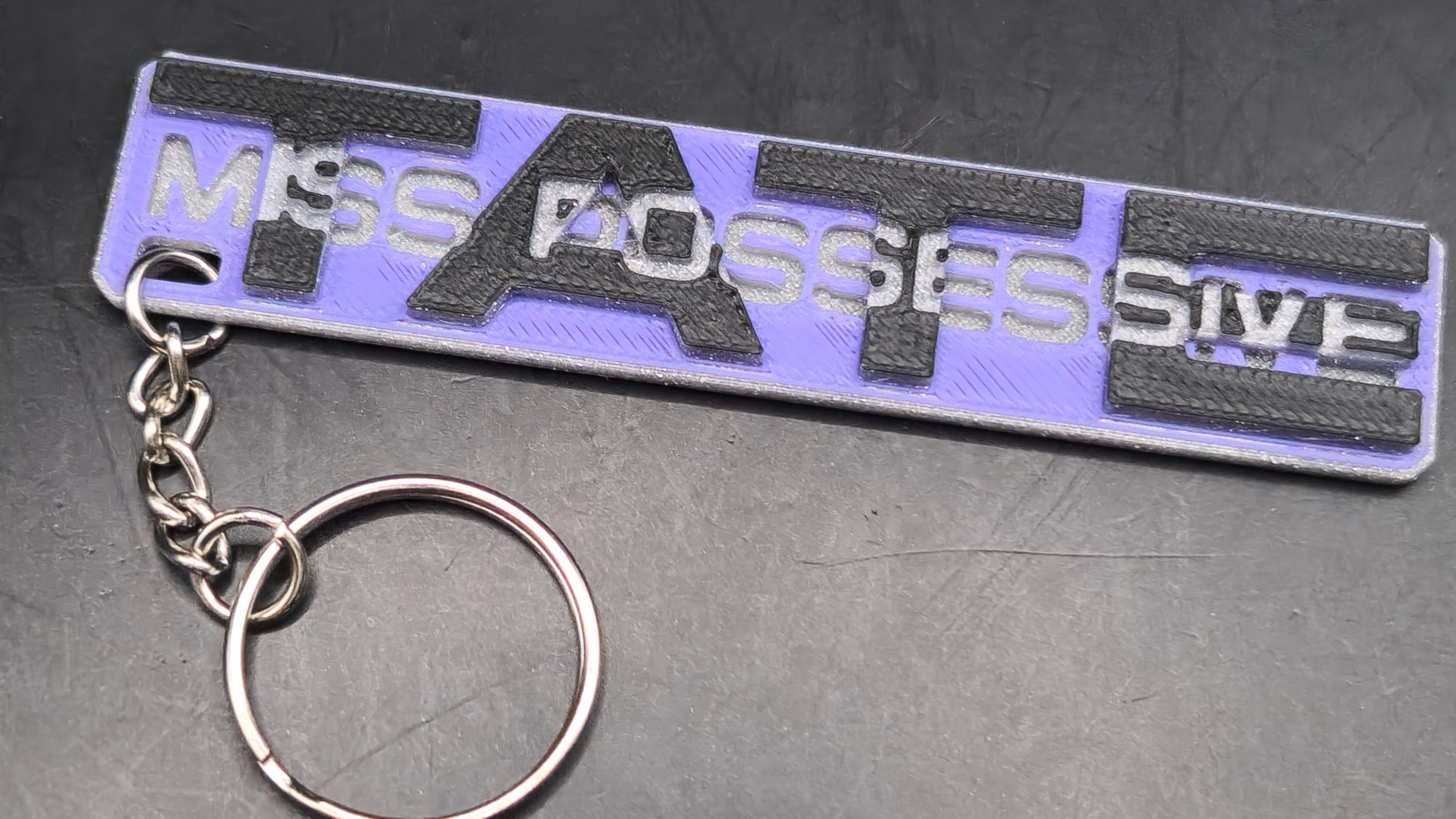 Tate McRae Miss Possessive Keychain 3D Printed Accessory