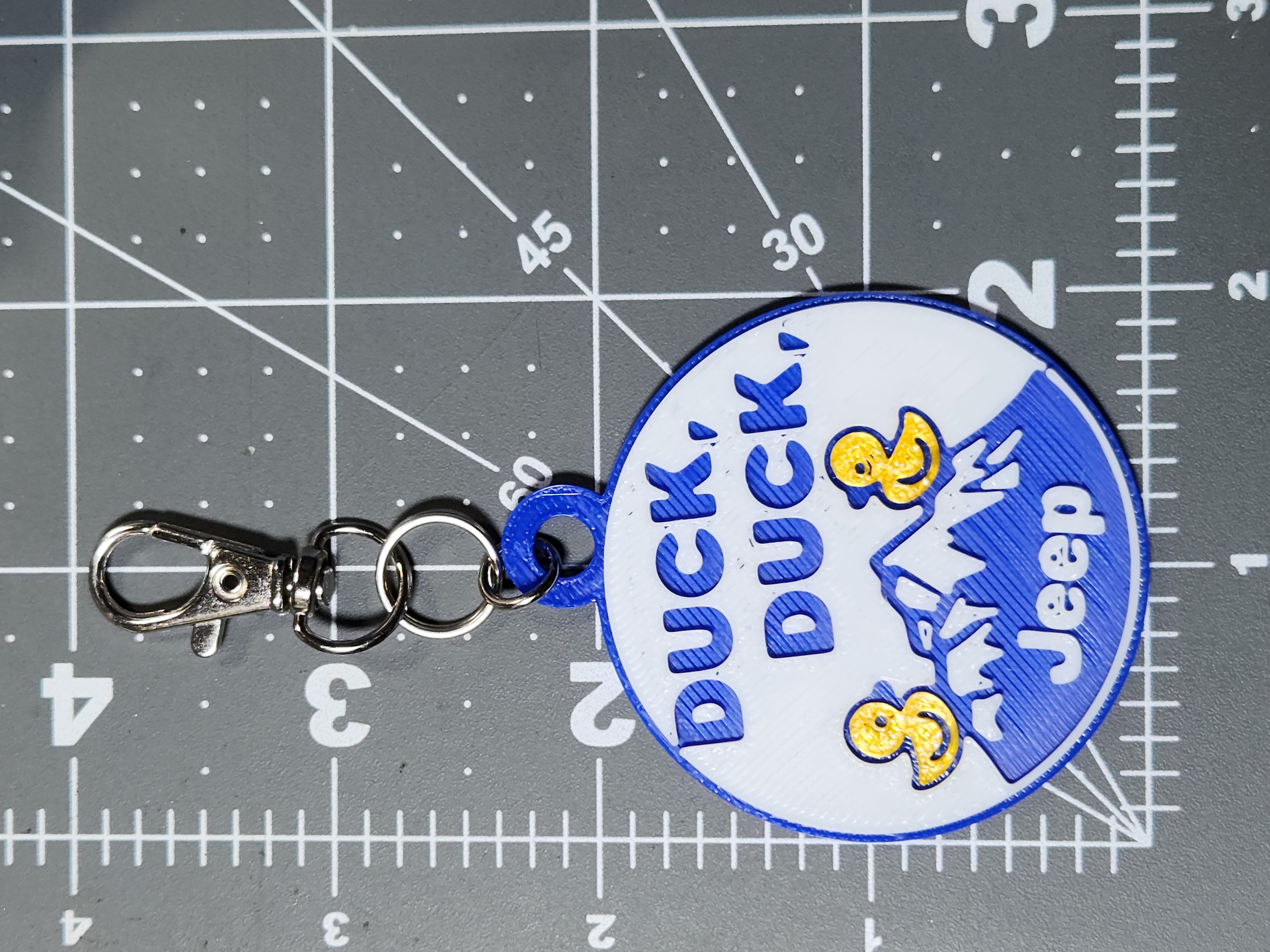 Duck Duck Jeep Hologram Bag Charm