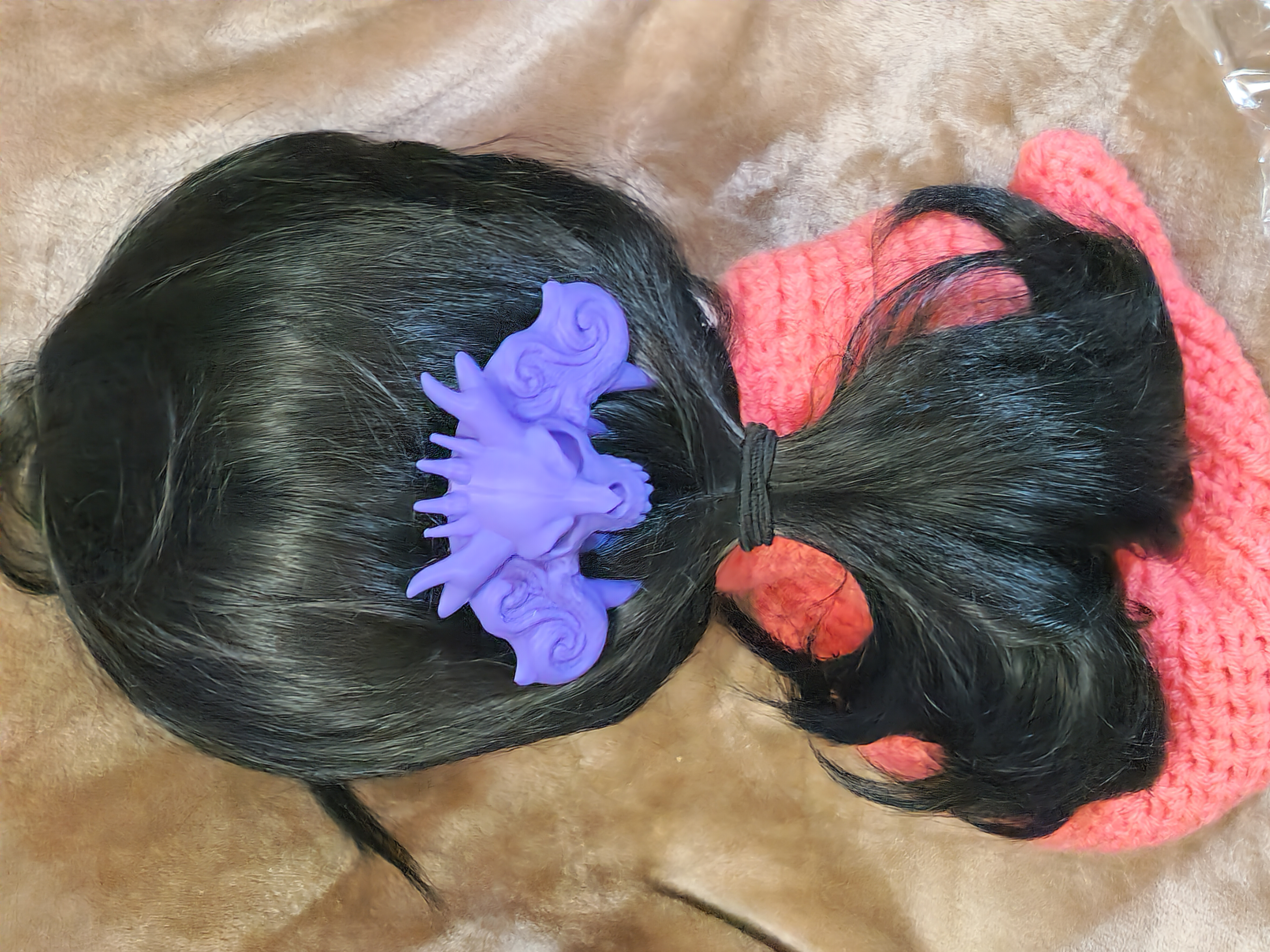 Dragon Demon Skull Halloween Hair Comb