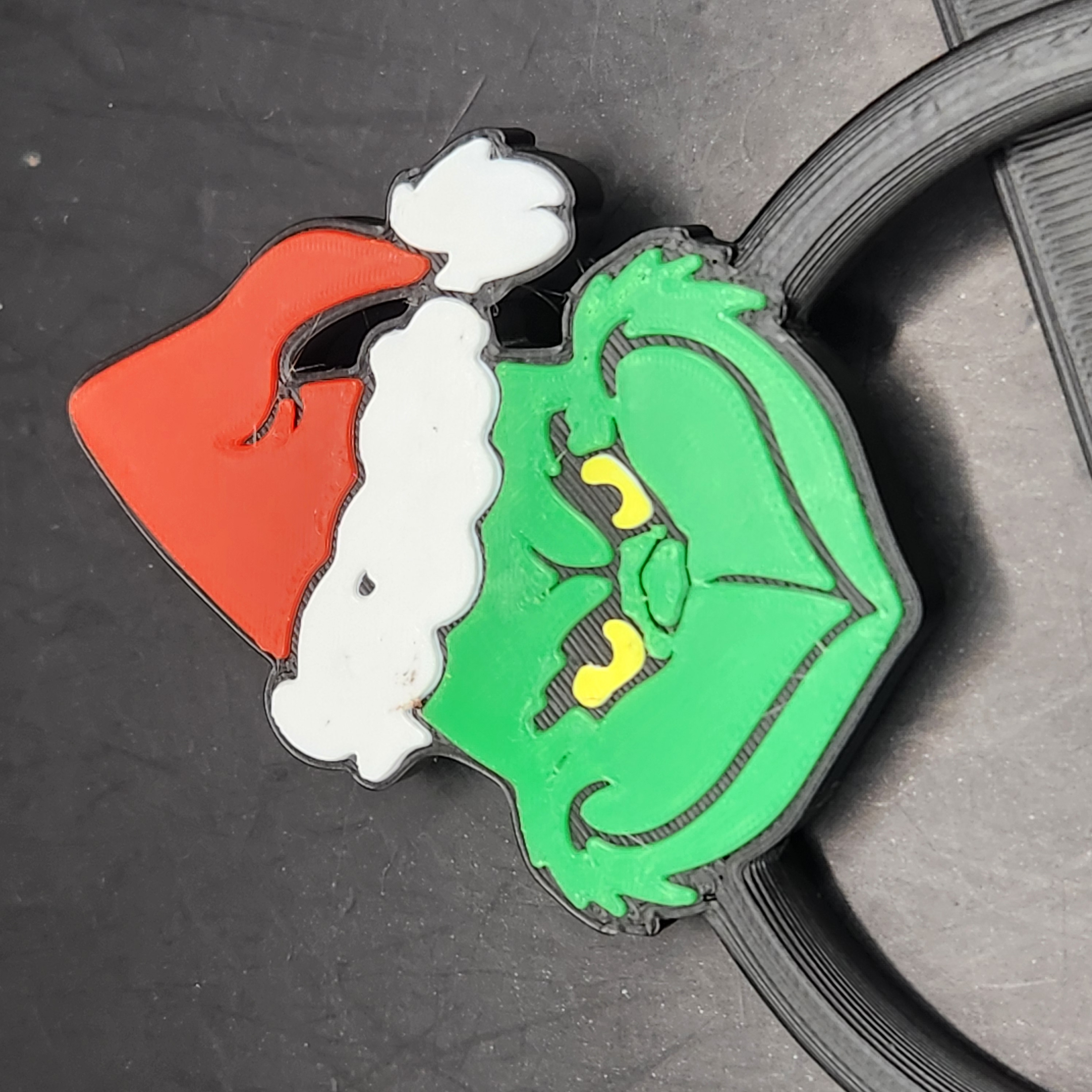 Grinch Holiday Bun Hair Pin