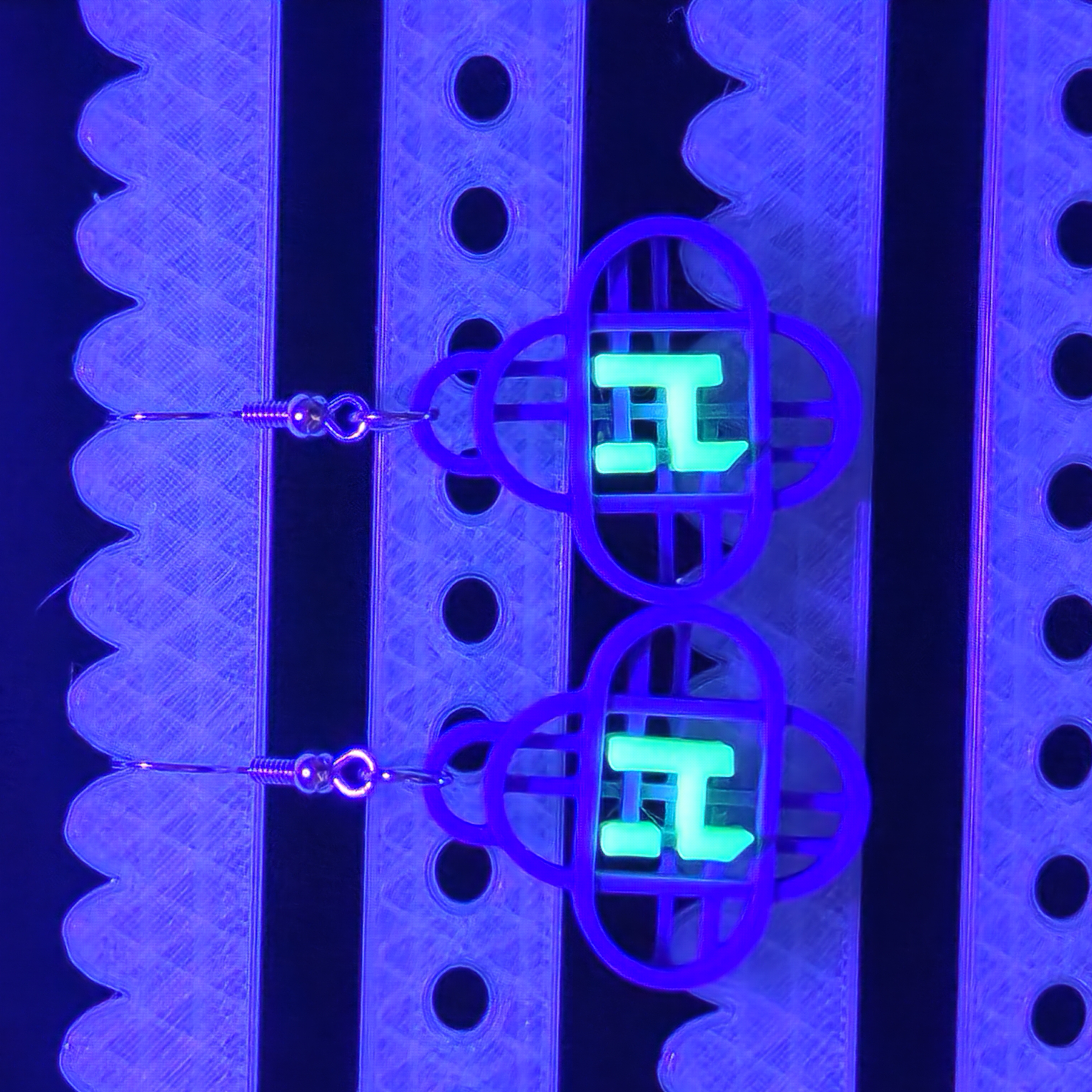 Glow in the Dark Huntrix KPOP Demon Hunters Earrings